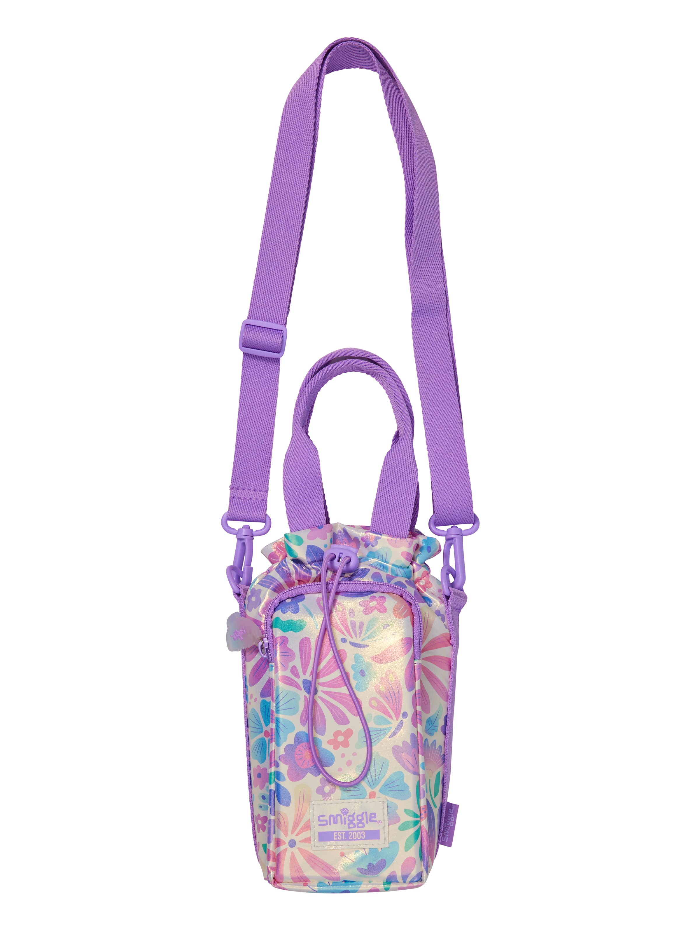 Bloom Bottle Holder Bag With Strap