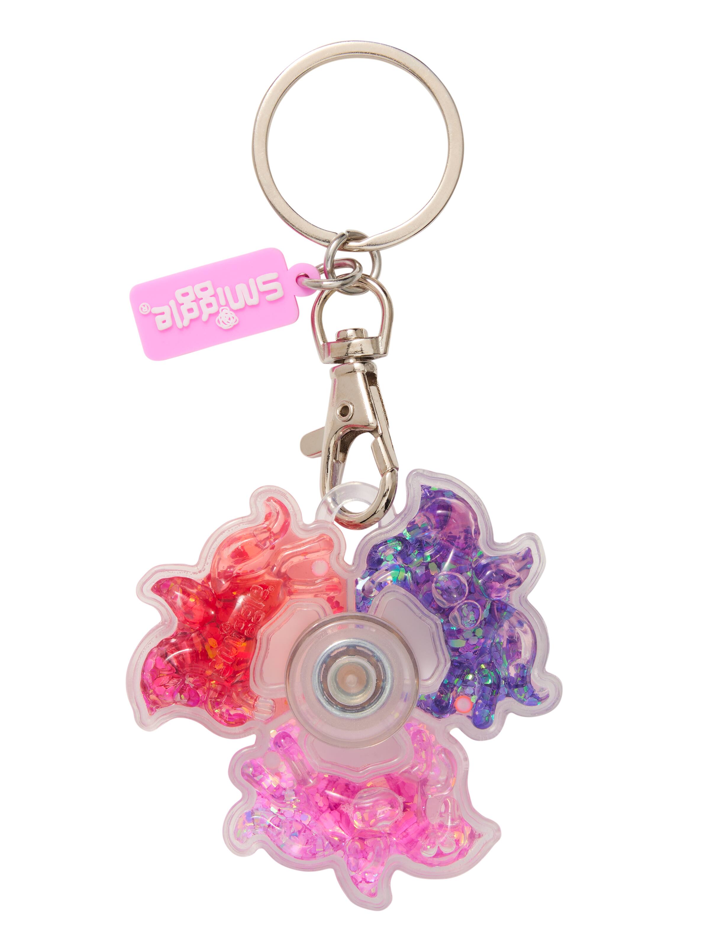 Spinning Floaty Unicorn Keyring