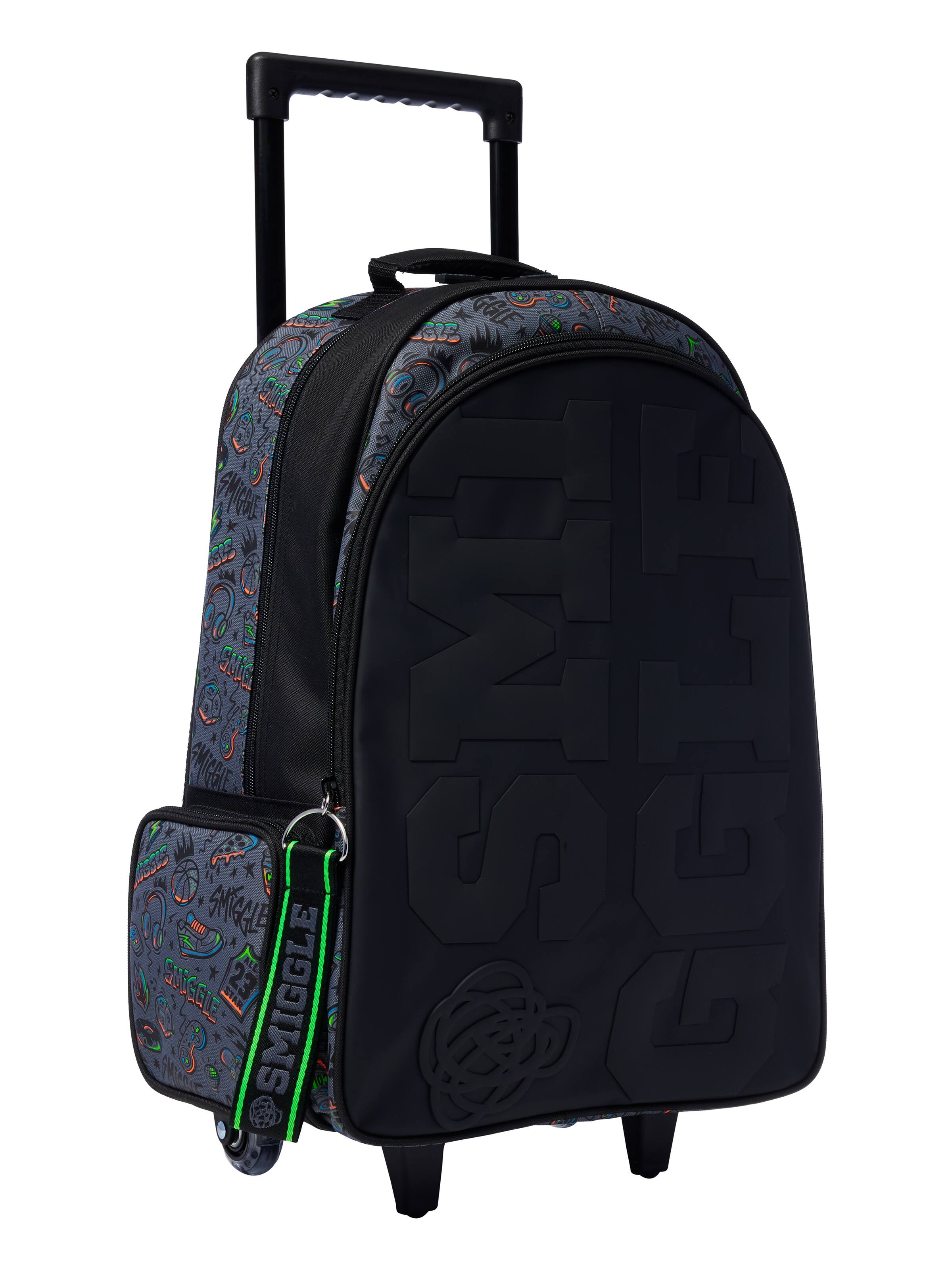 Smiggler Trolley Backpack With Light Up Wheels