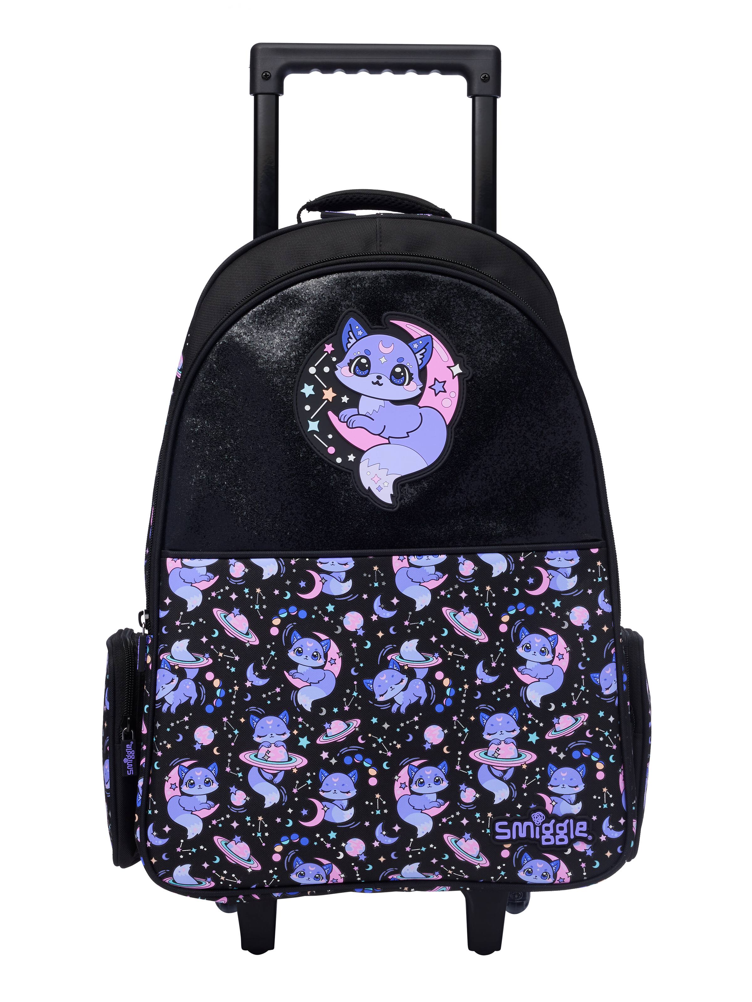 Bright Eyes Trolley Backpack With Light Up Wheels