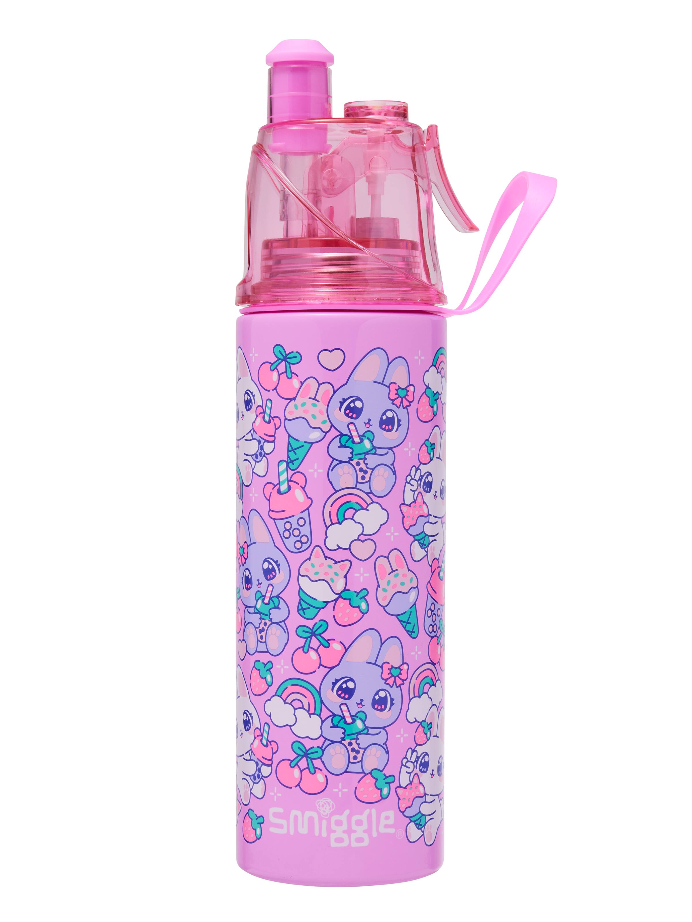 Bright Eyes Insulated Stainless Steel Spritz Drink Bottle 500Ml