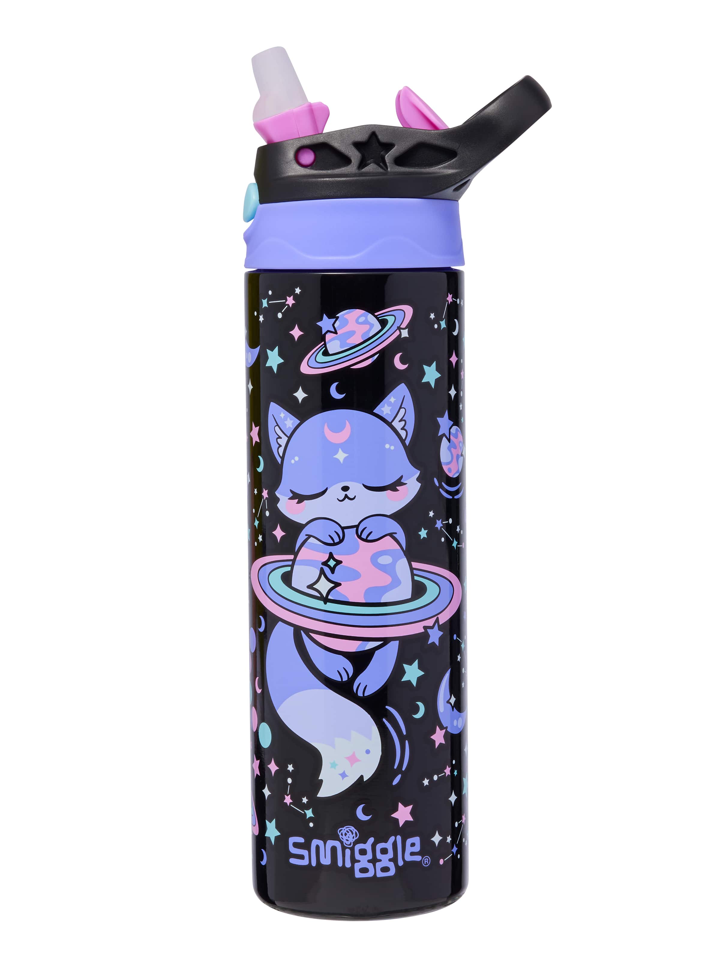 Bright Eyes Stainless Steel Flip Drink Bottle 520Ml