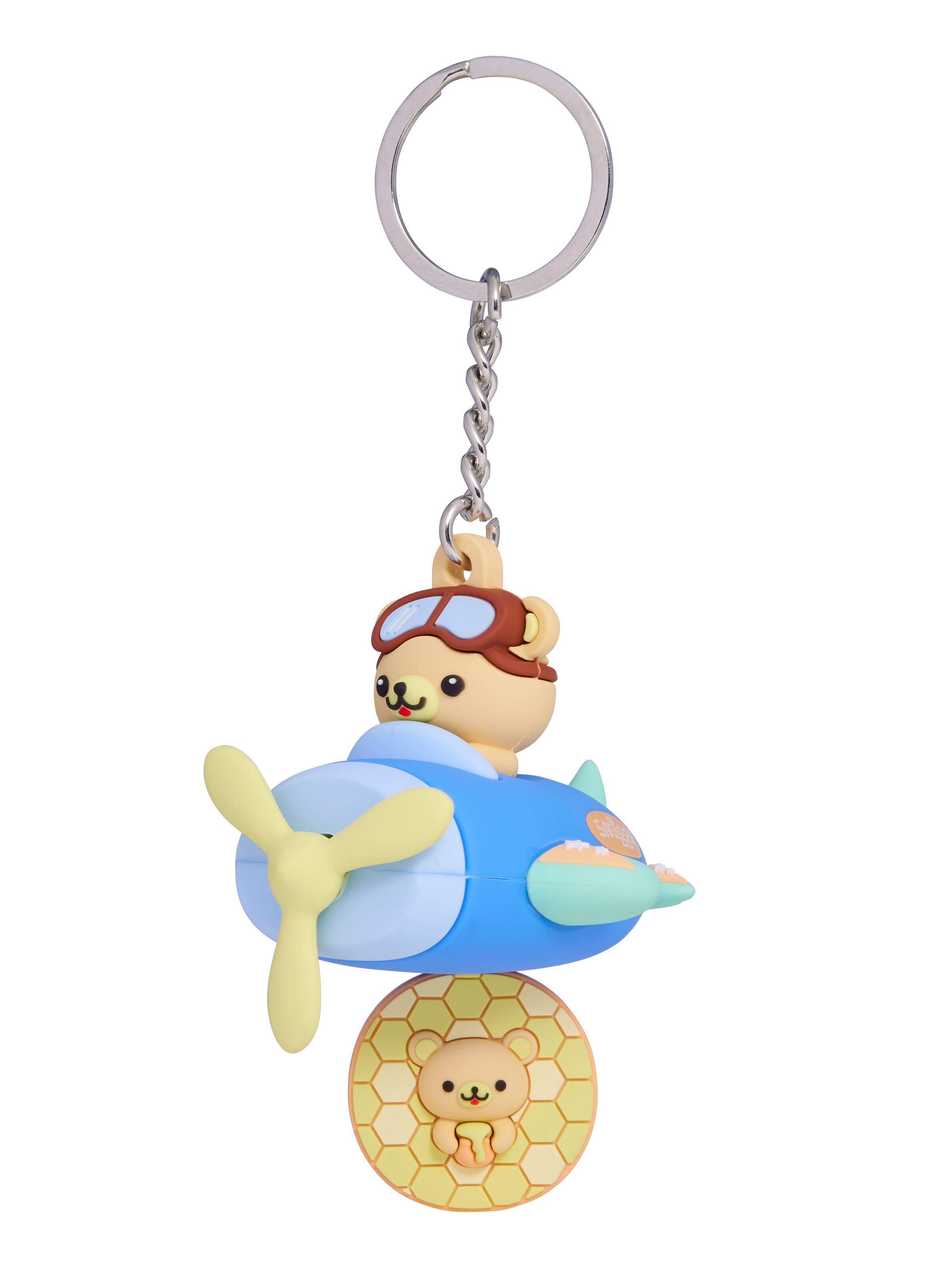Spinning Plane Alphabet Keyring