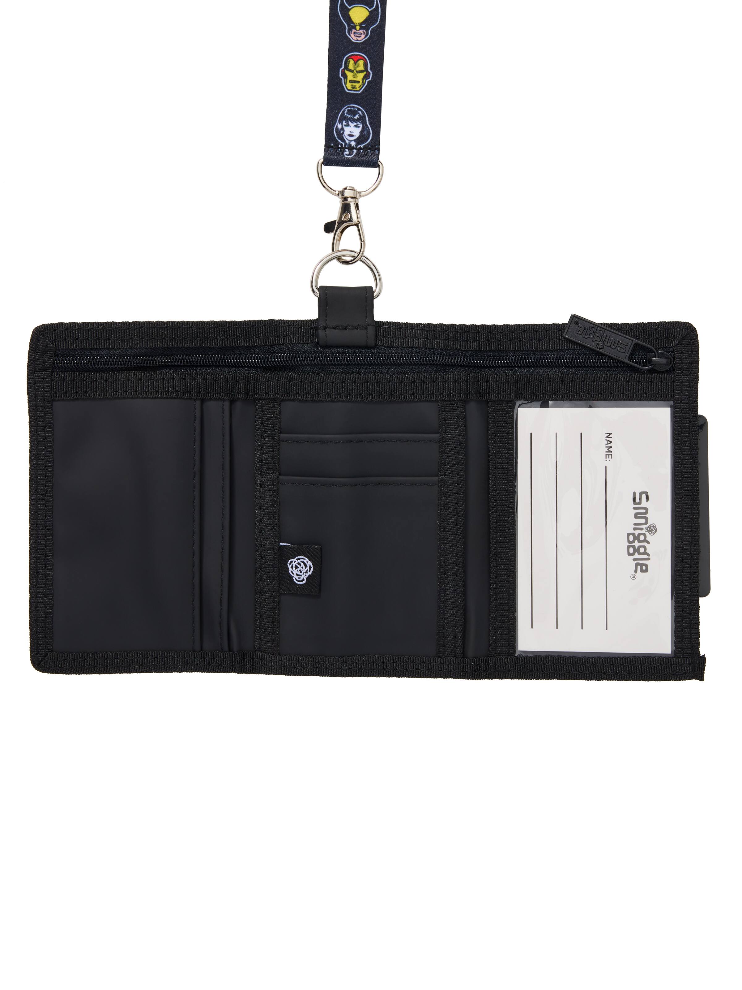 Marvel Character Lanyard Wallet