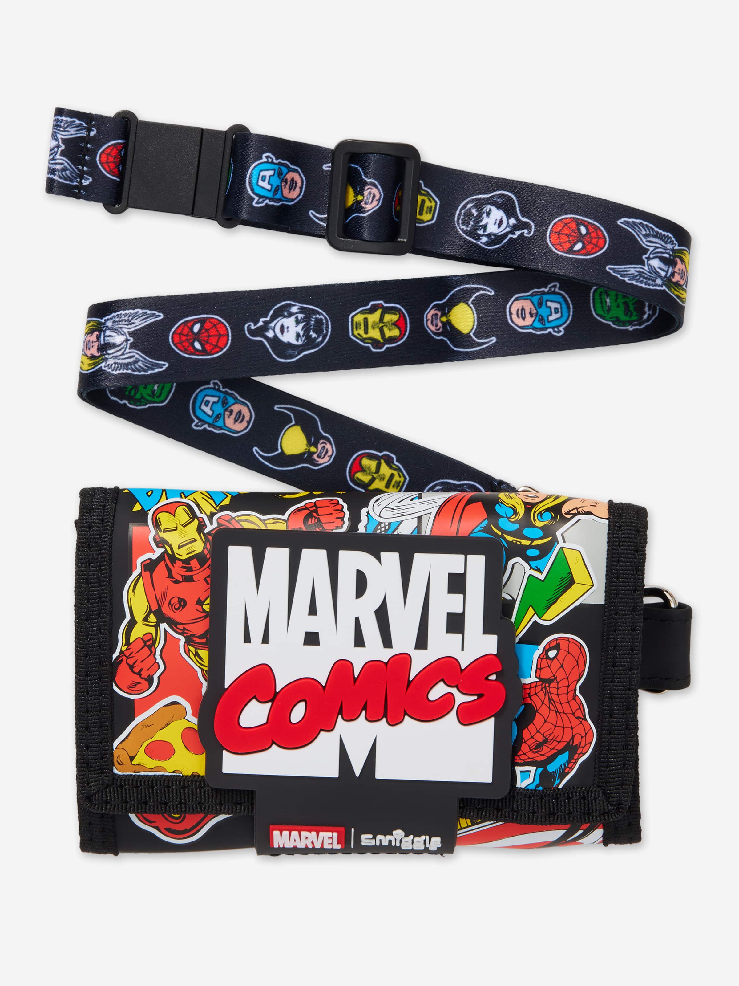 Marvel Character Lanyard Wallet