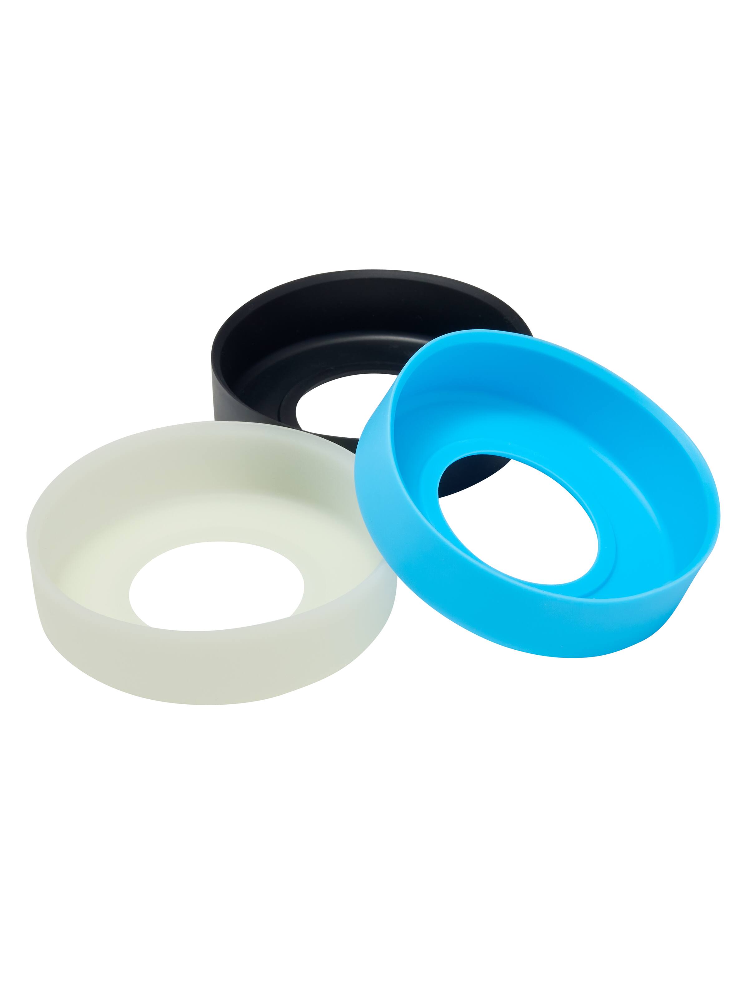 Small Squiggle Bottle Bumpers X3