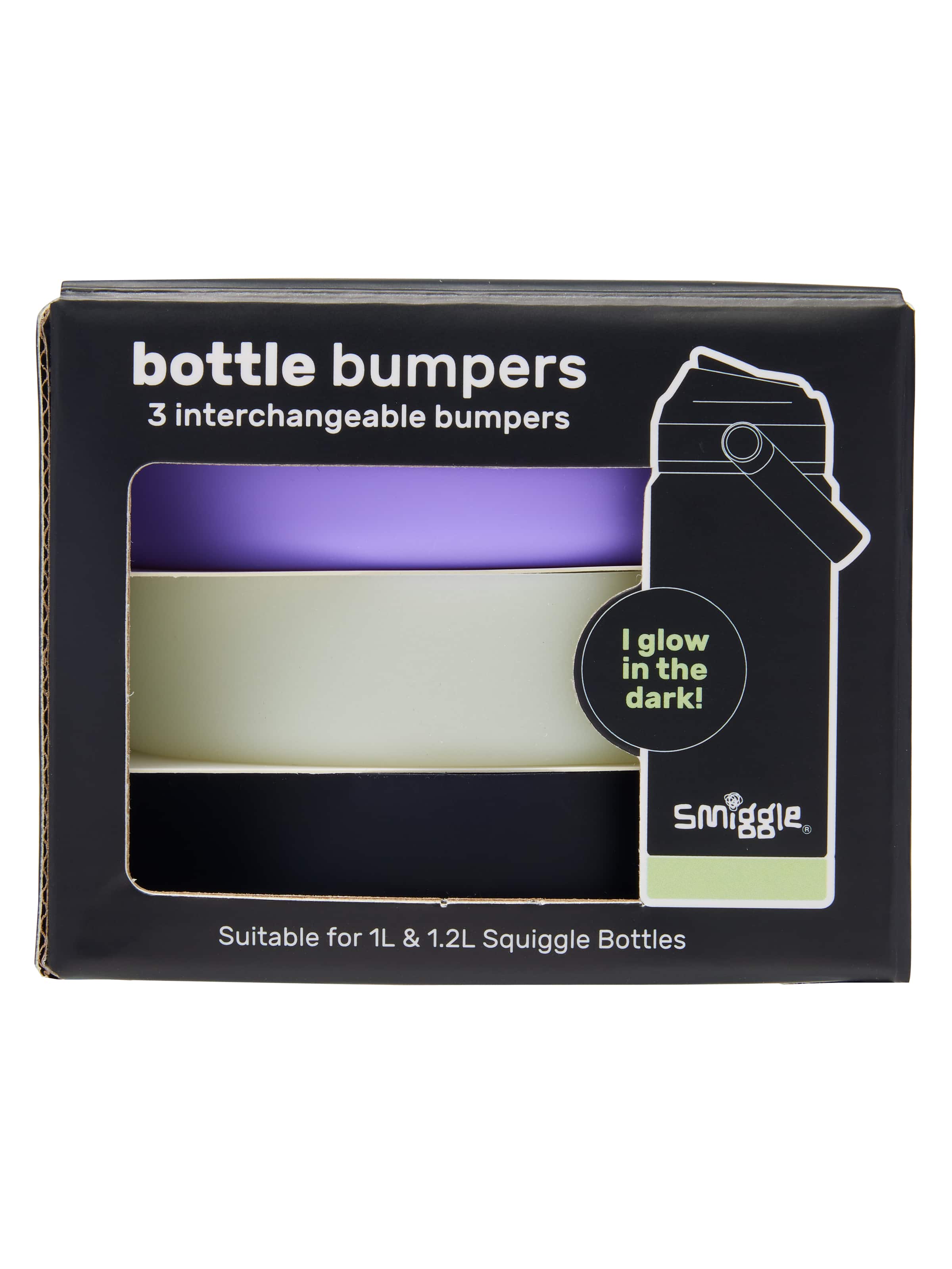 Large Squiggle Bottle Bumpers X3