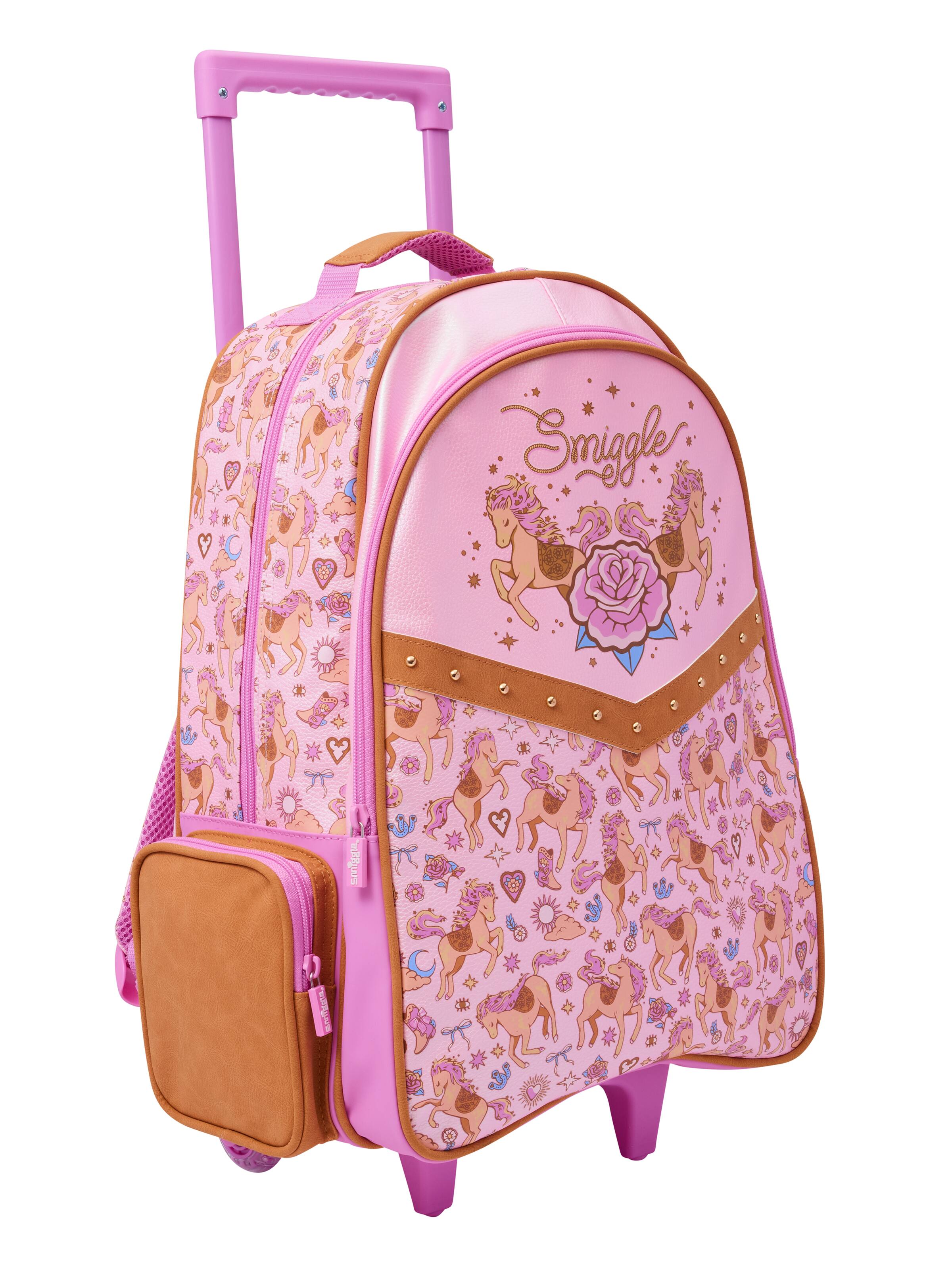 Wildflower Trolley Backpack With Light Up Wheels