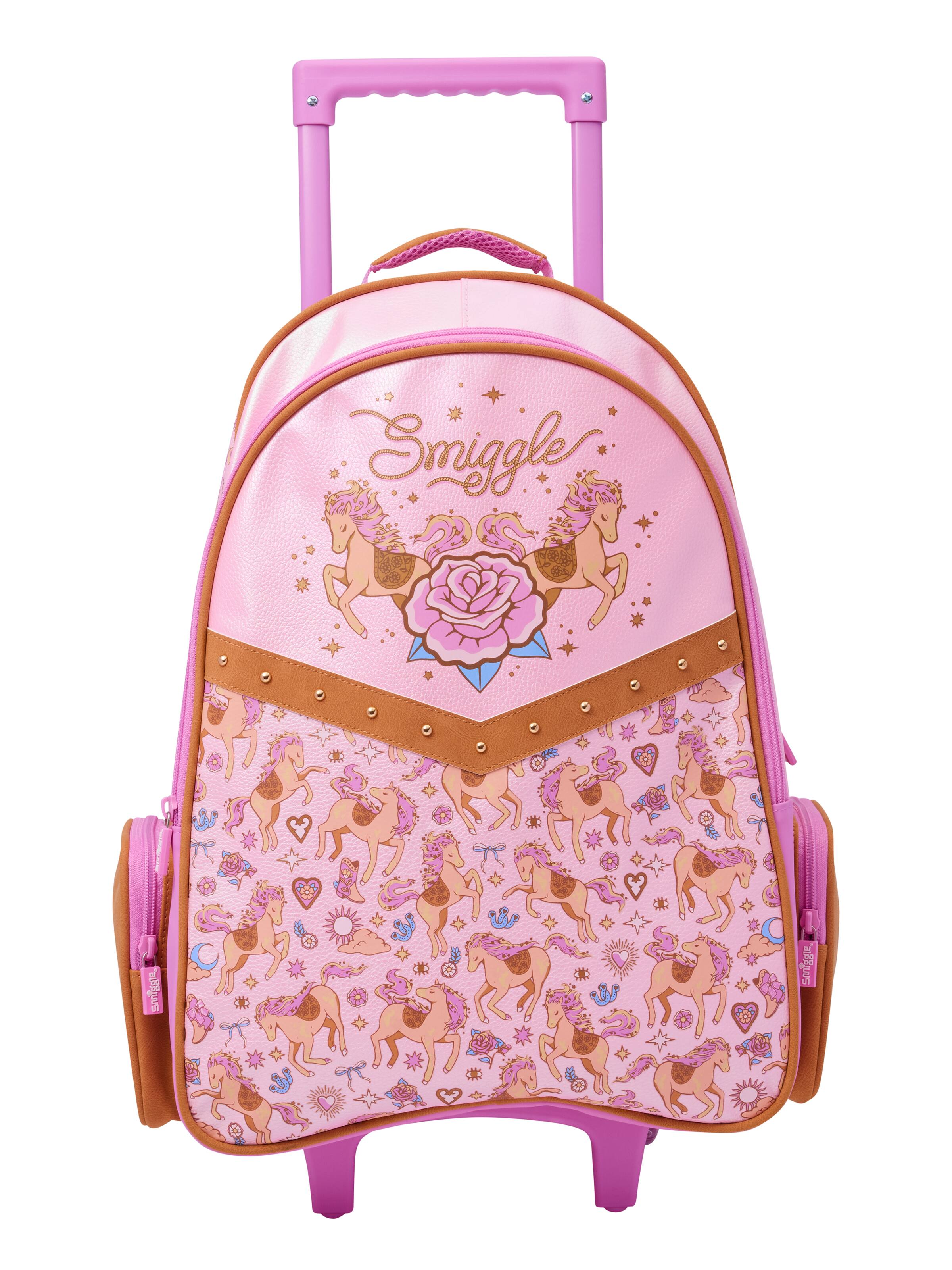 Wildflower Trolley Backpack With Light Up Wheels