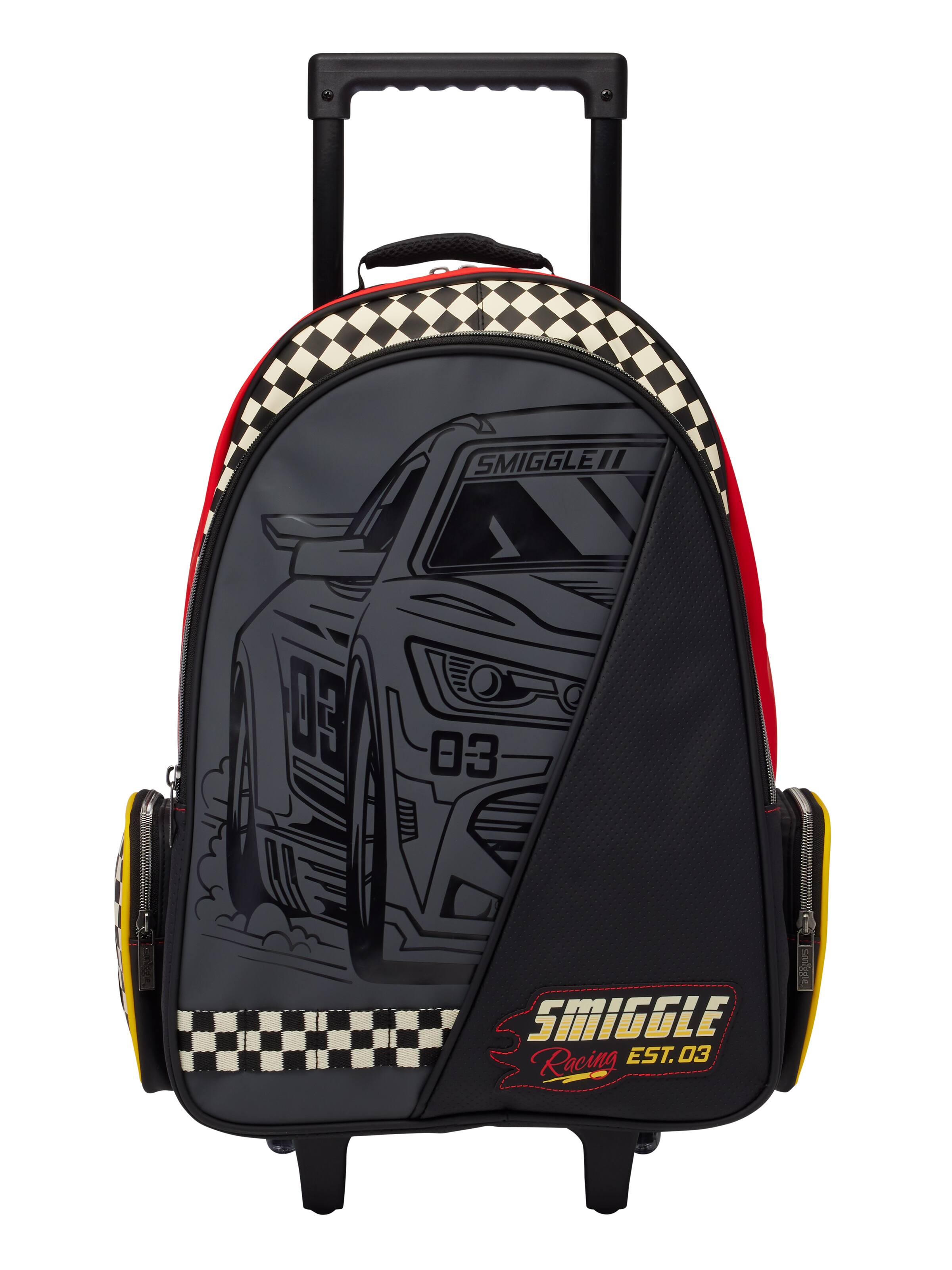 Pit Stop Trolley Backpack With Light-Up Wheels