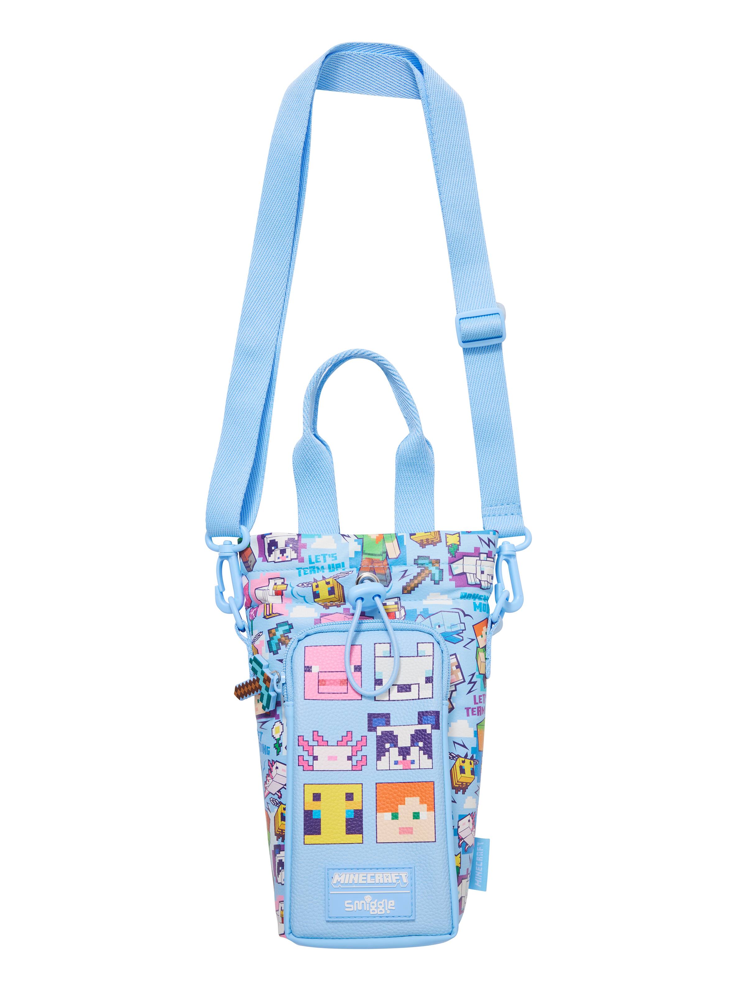 Minecraft Bottle Bag With Strap