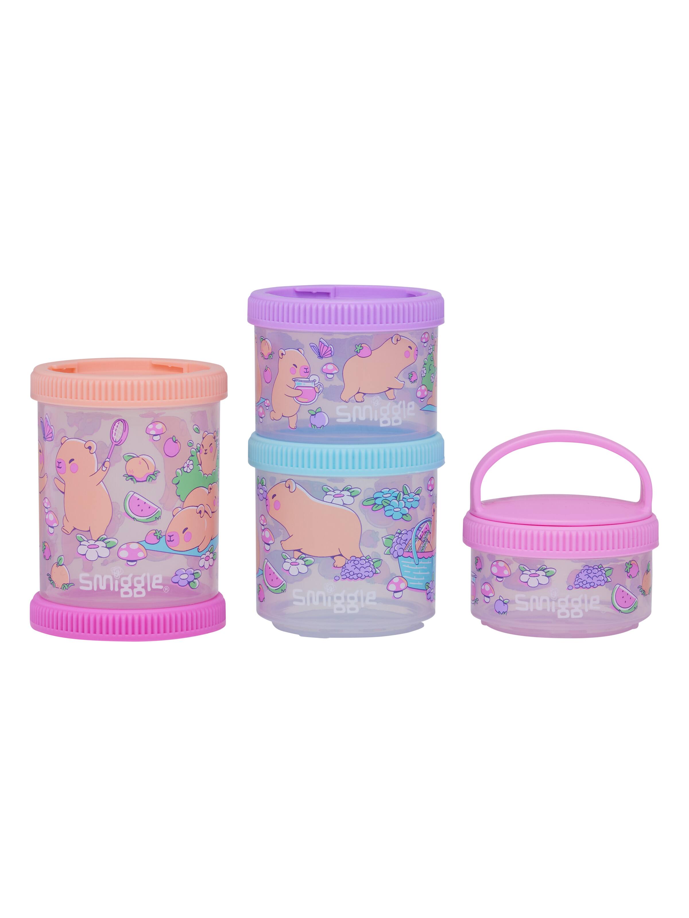 Weekend Snack & Stack Containers X4