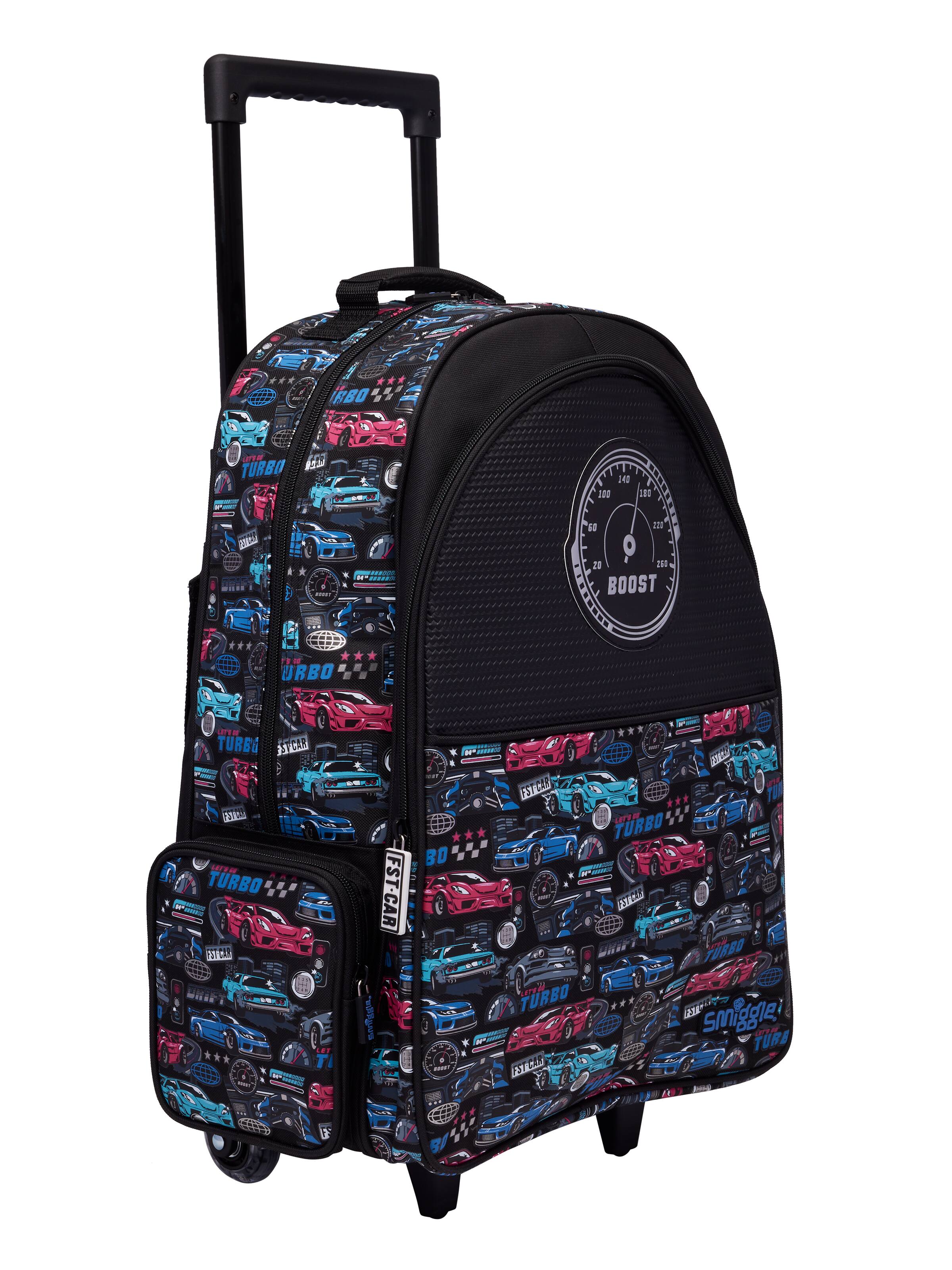 Aspire Trolley Backpack With Light Up Wheels
