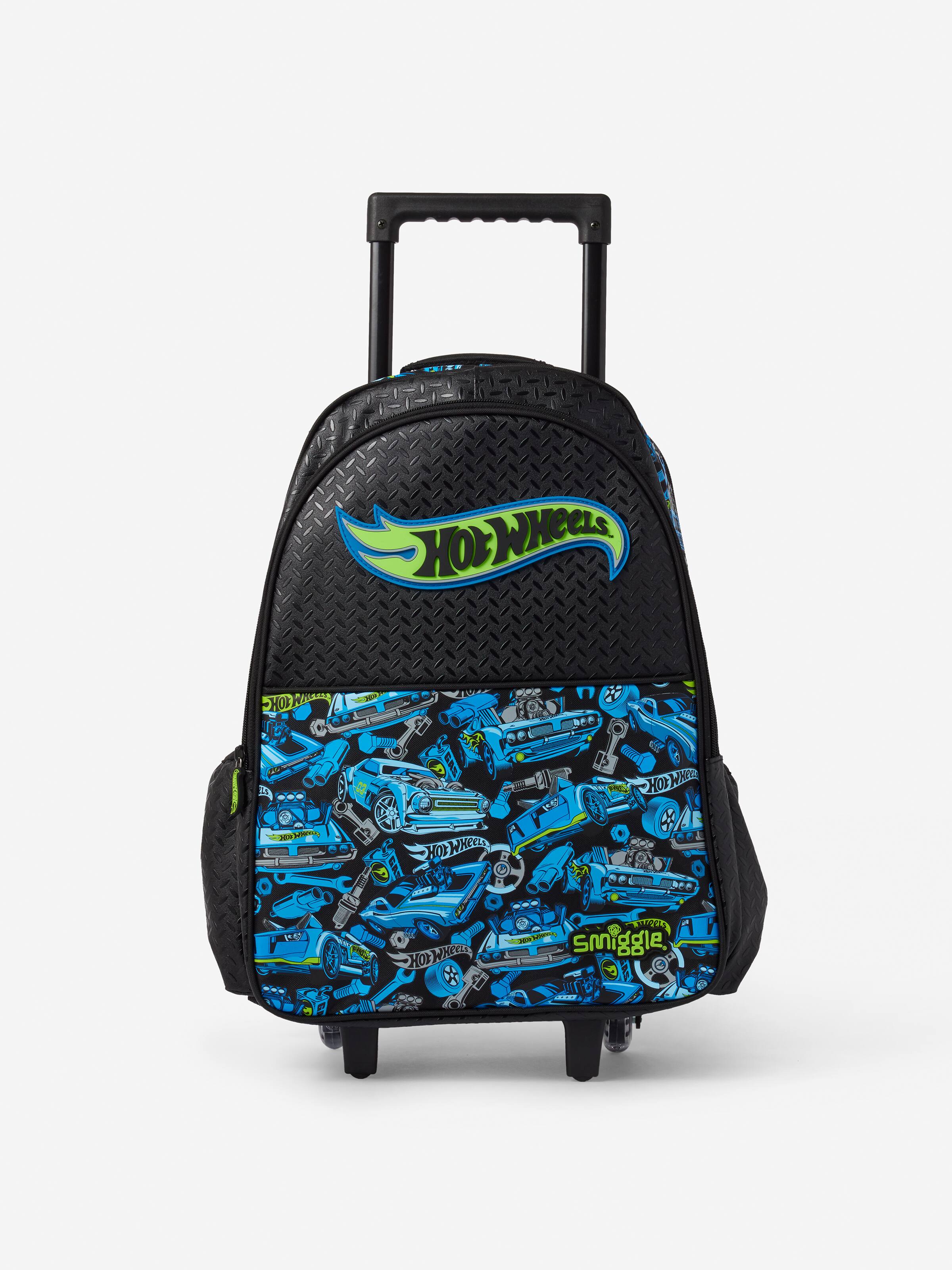 Hot Wheels Trolley Backpack With Light Up Wheels