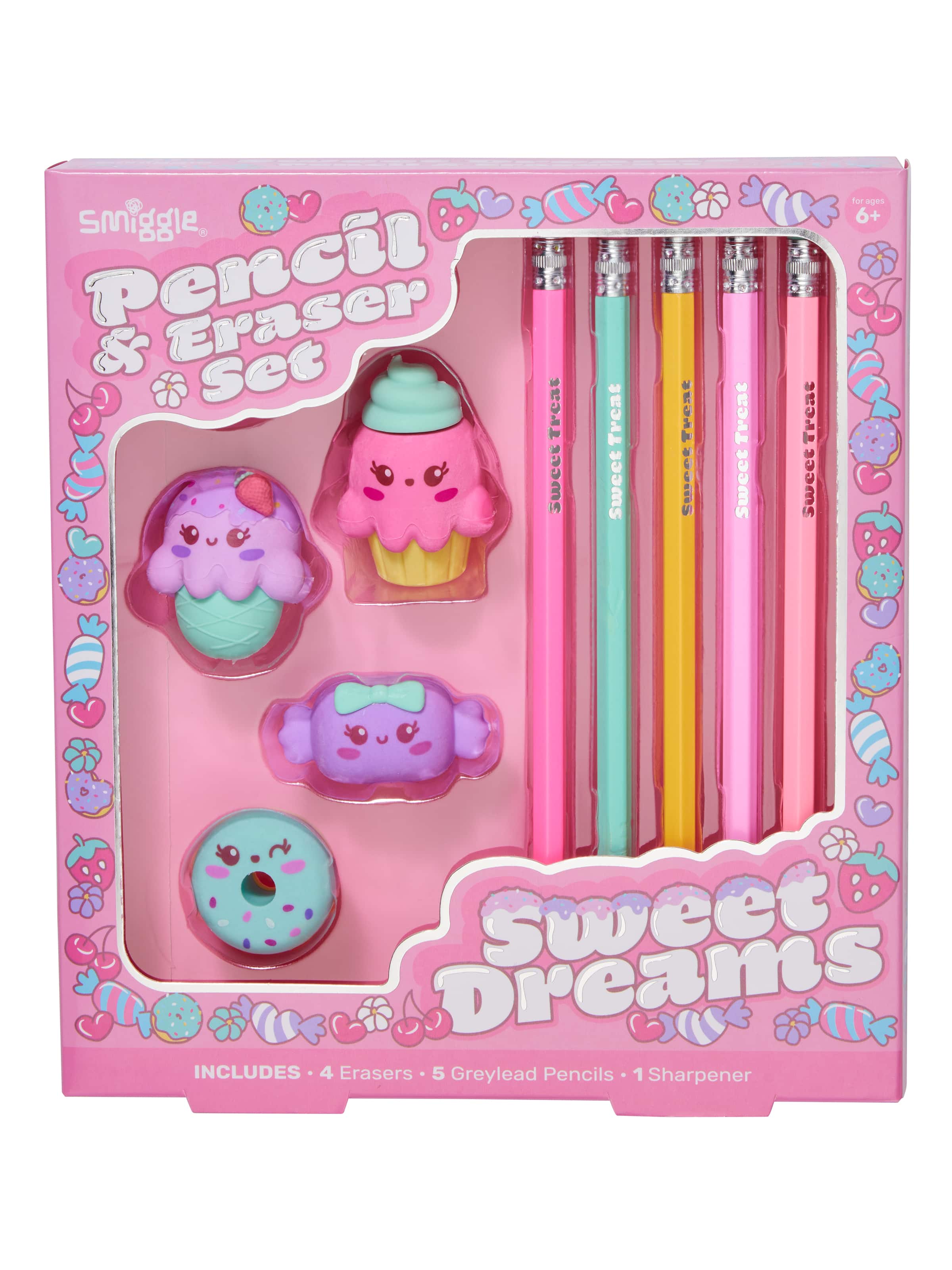 Vision Eraser Pencil Box Set