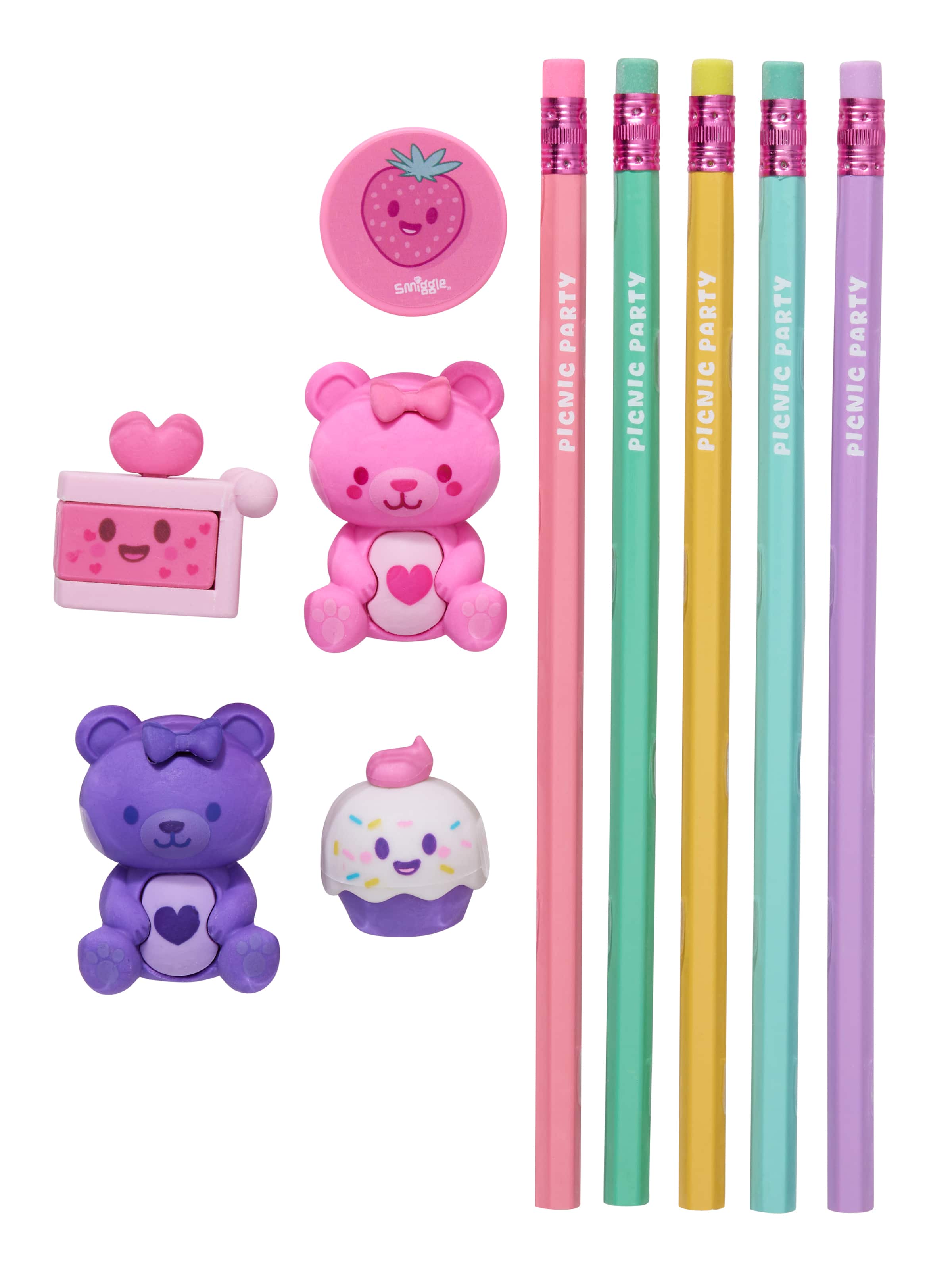 Super Speed Pencil & Eraser Set