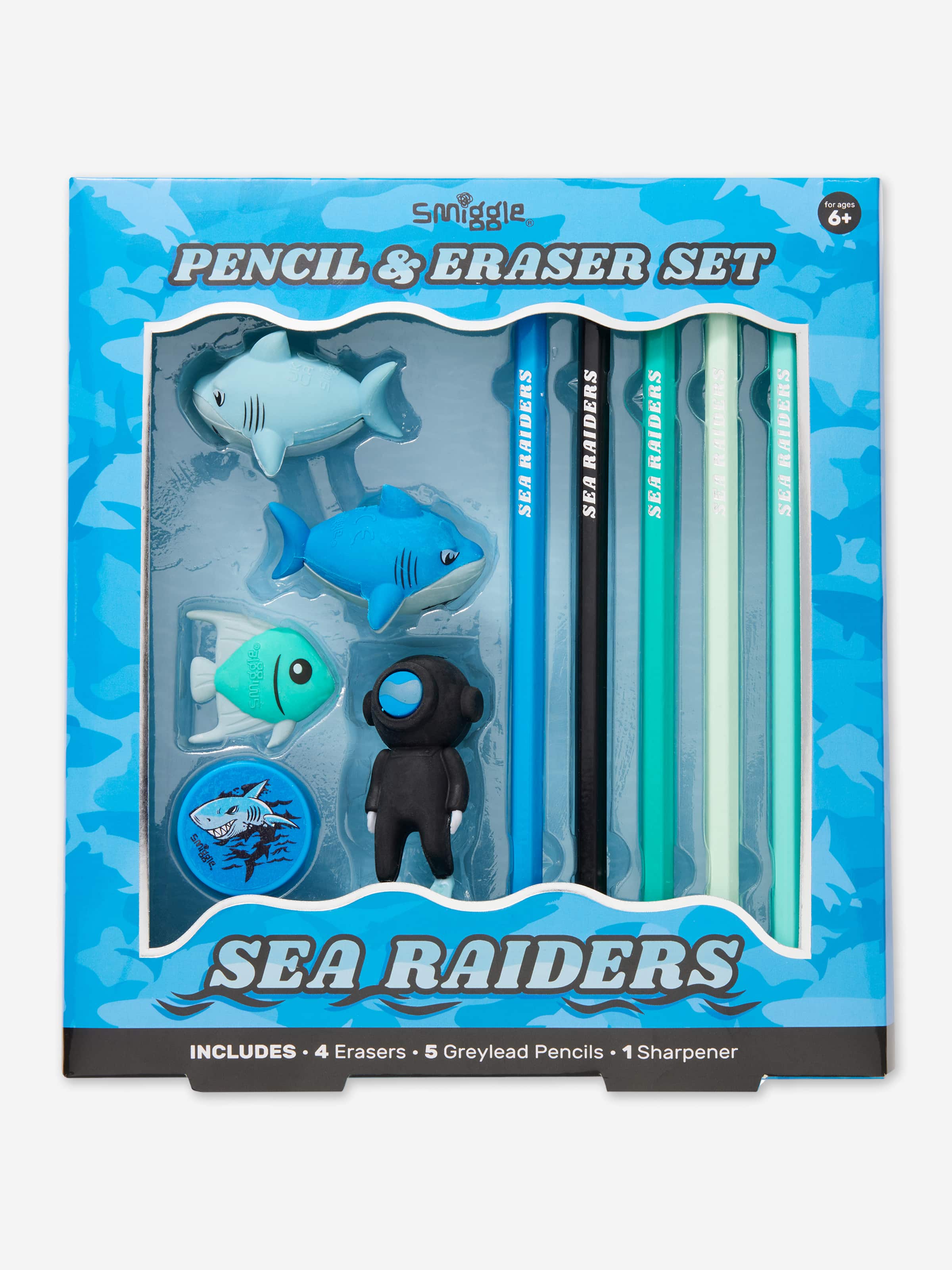 Eraser Pencil Box Set