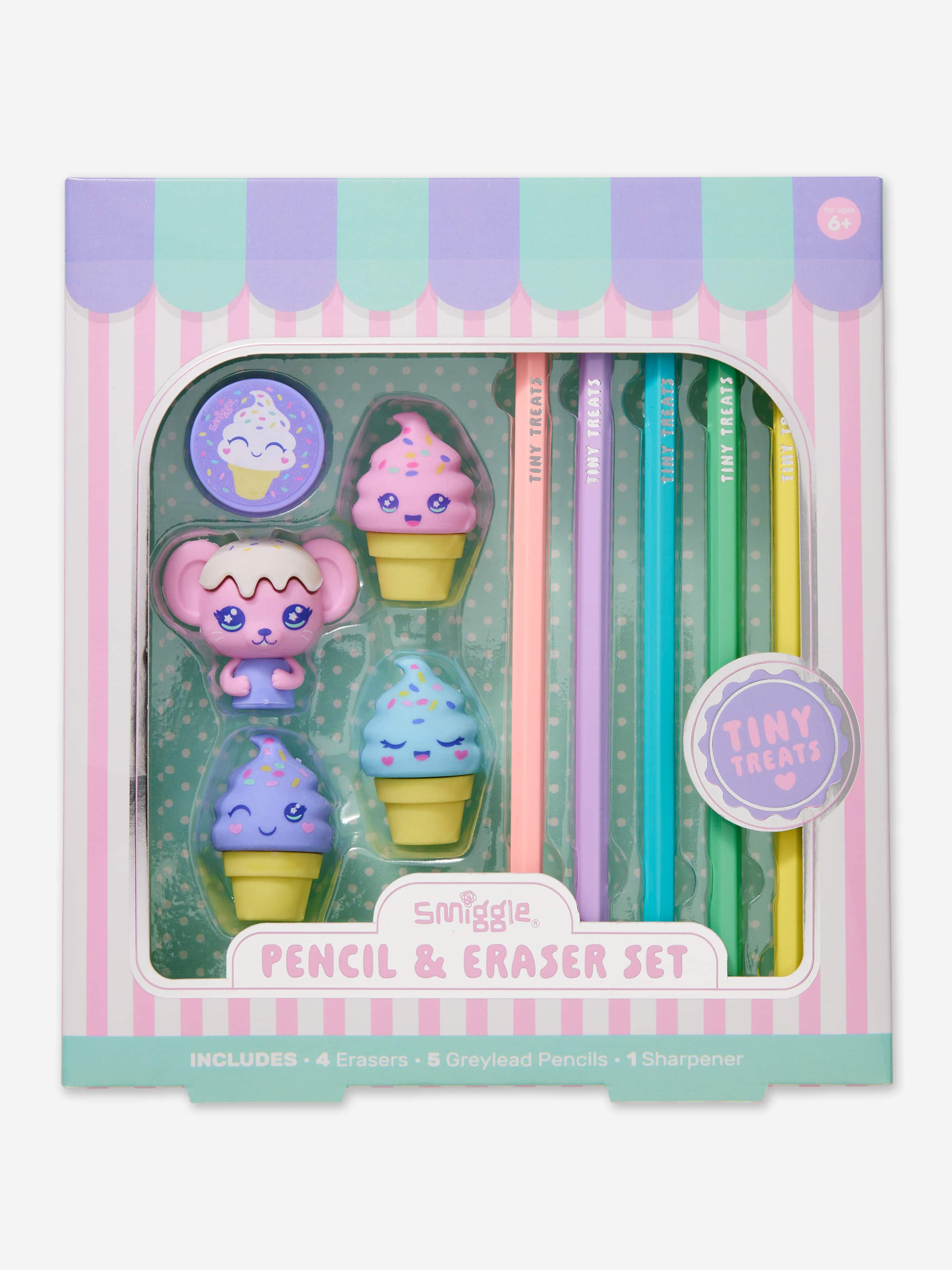 Eraser Pencil Box Set