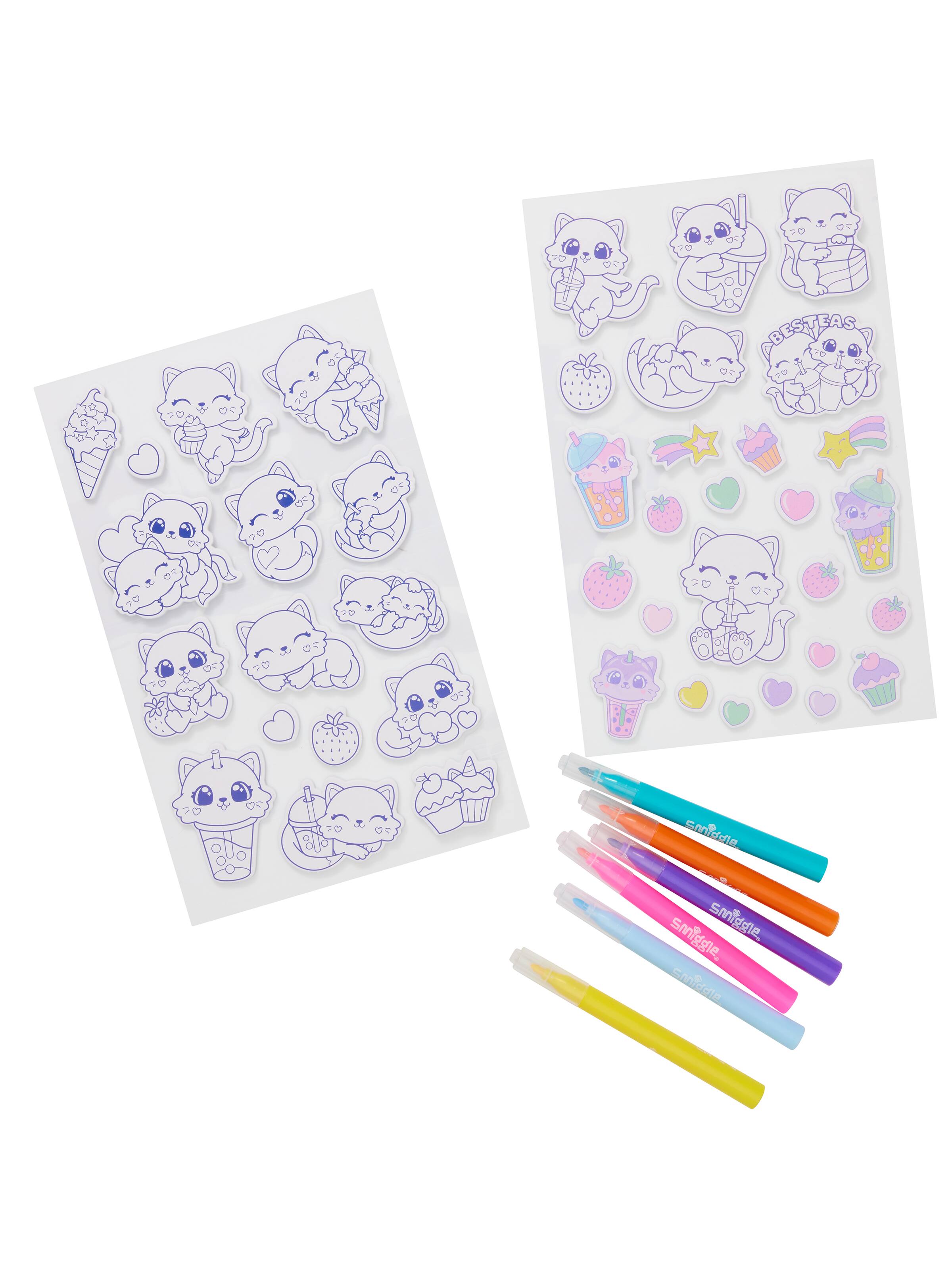 Mini Colour In Stickers Gift Pack