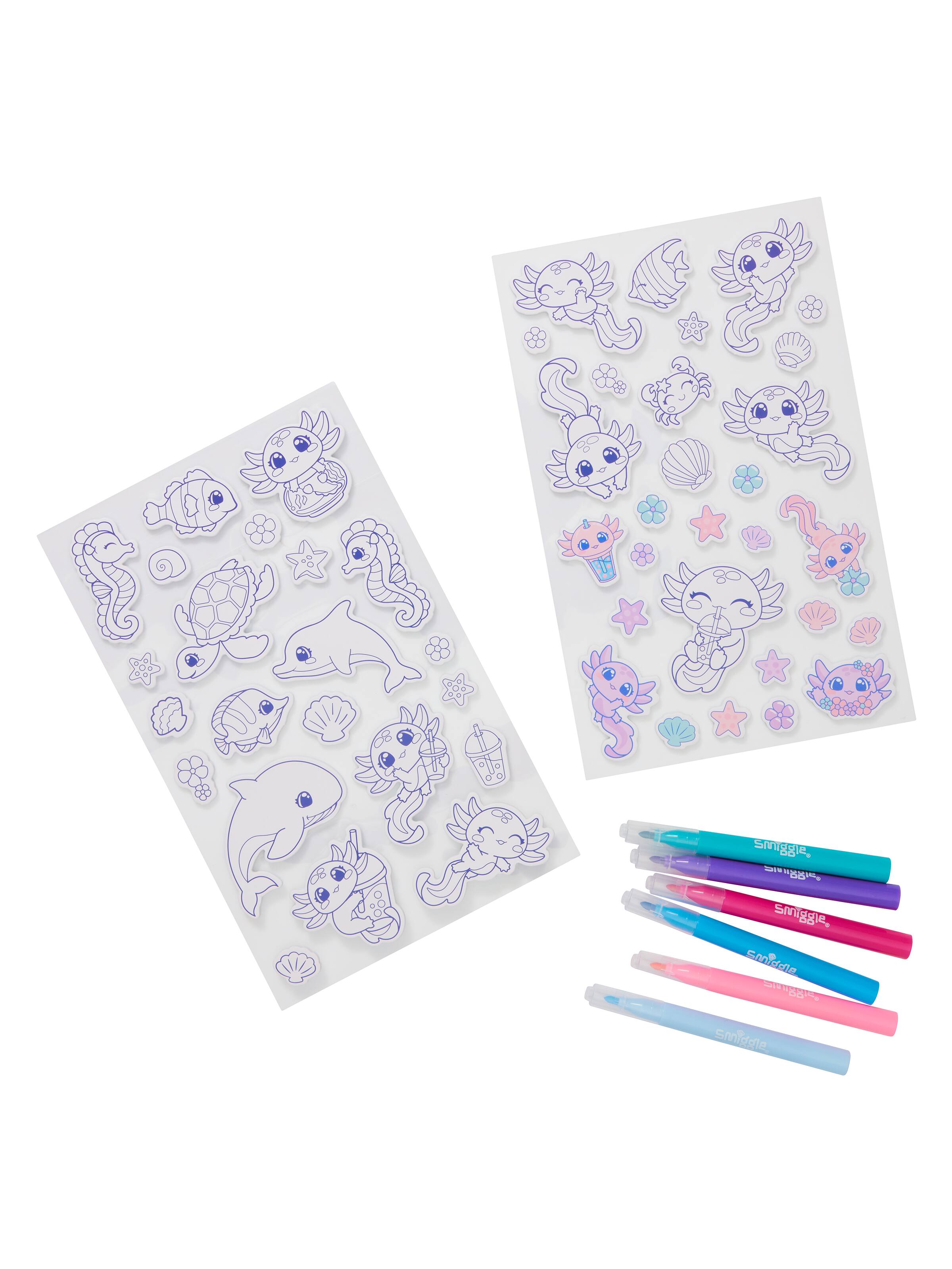 Mini Colour In Stickers Gift Pack