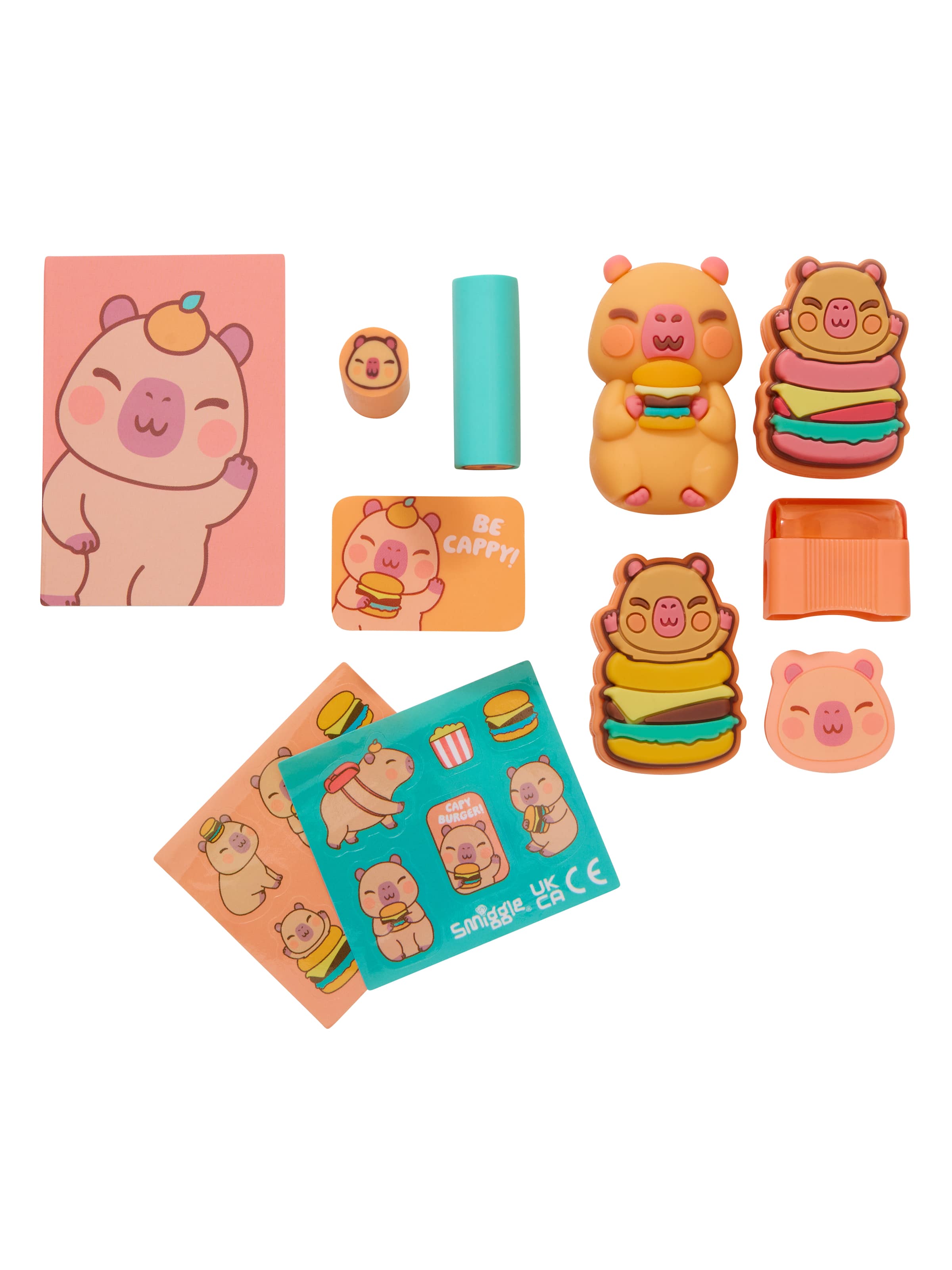 Snack Time Eraser Gift Pack