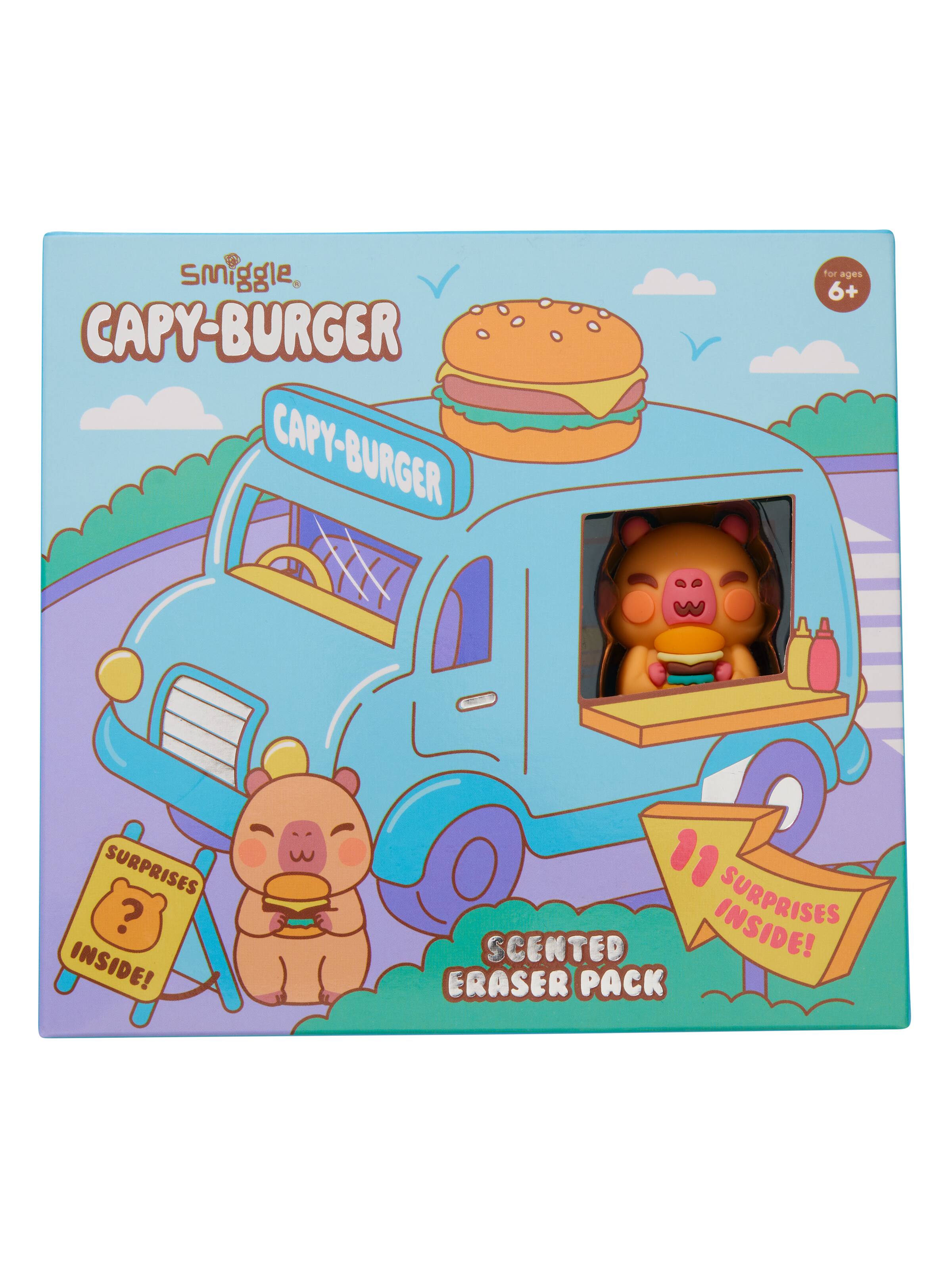 Snack Time Eraser Gift Pack