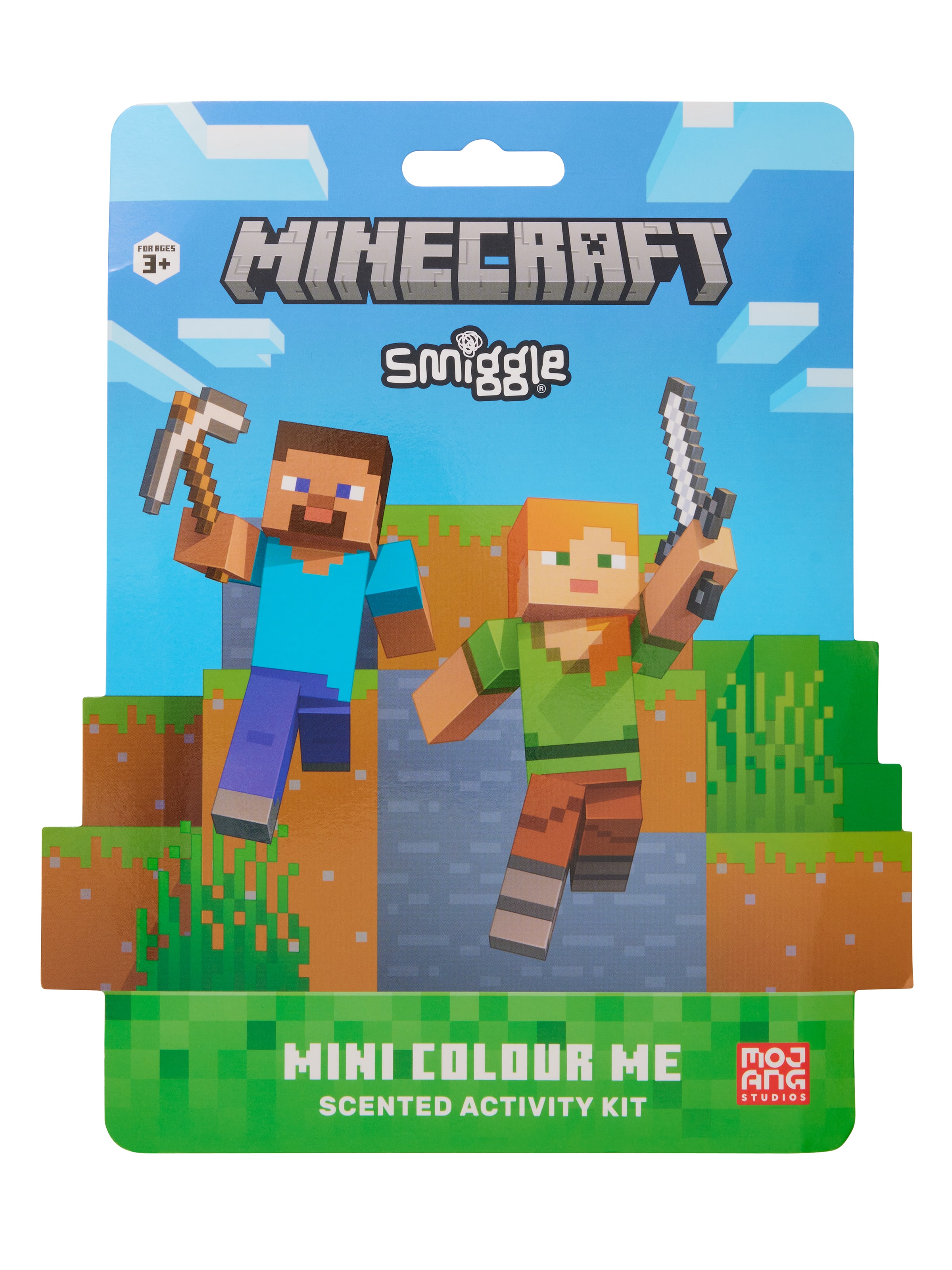 Minecraft Mini Colour Me Scented Activity Kit