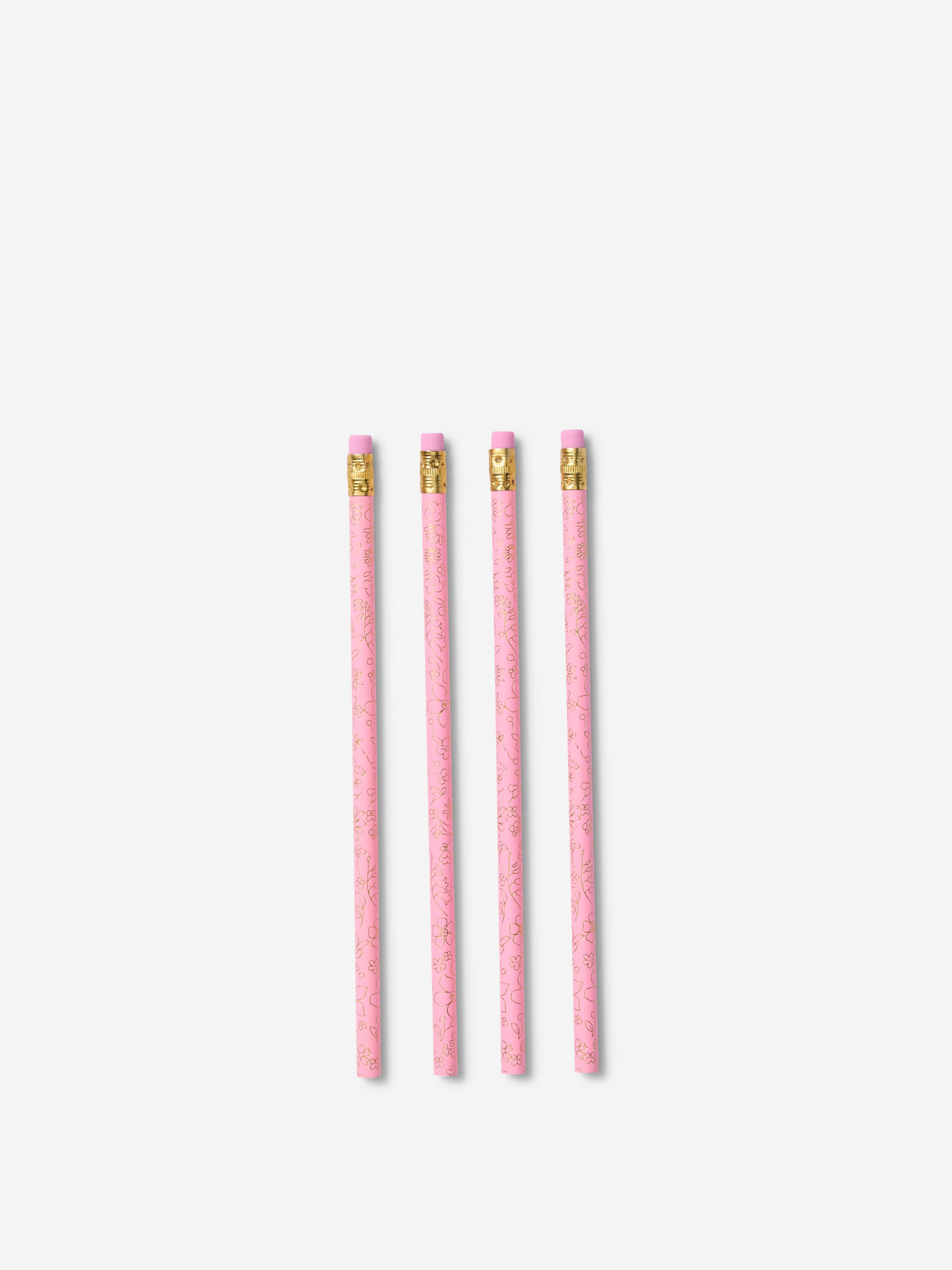 Floral Scented Pencil X4 Pack