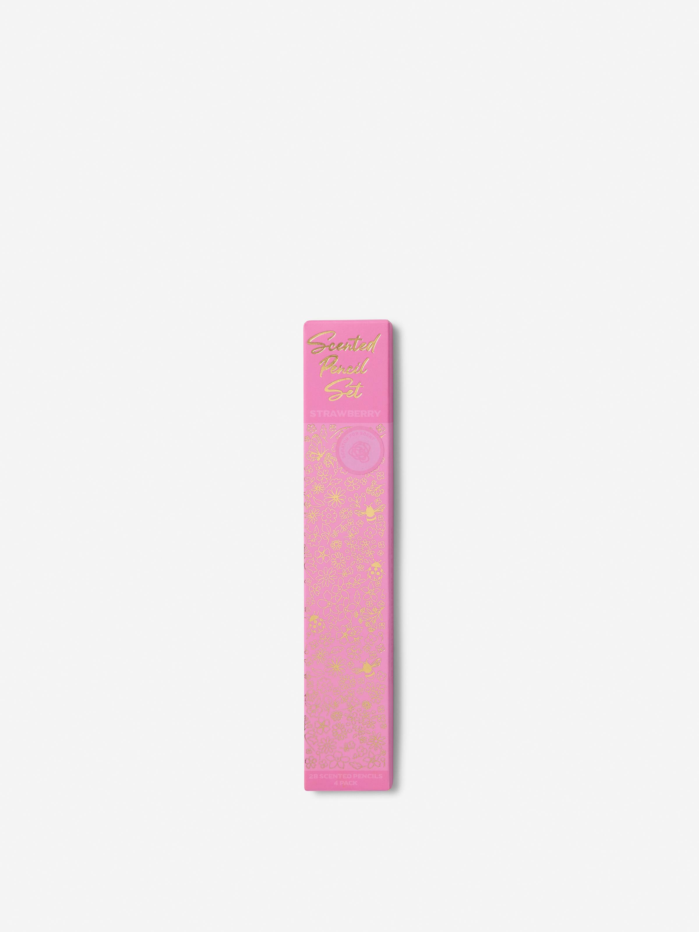 Floral Scented Pencil X4 Pack