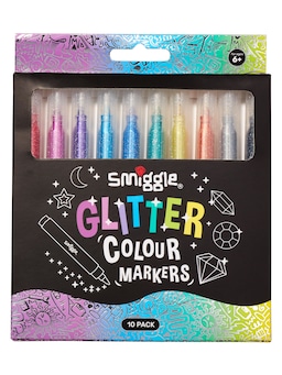 Glitter Marker Pack X10