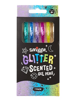 Glitter Scented Gel Pens Pack X7