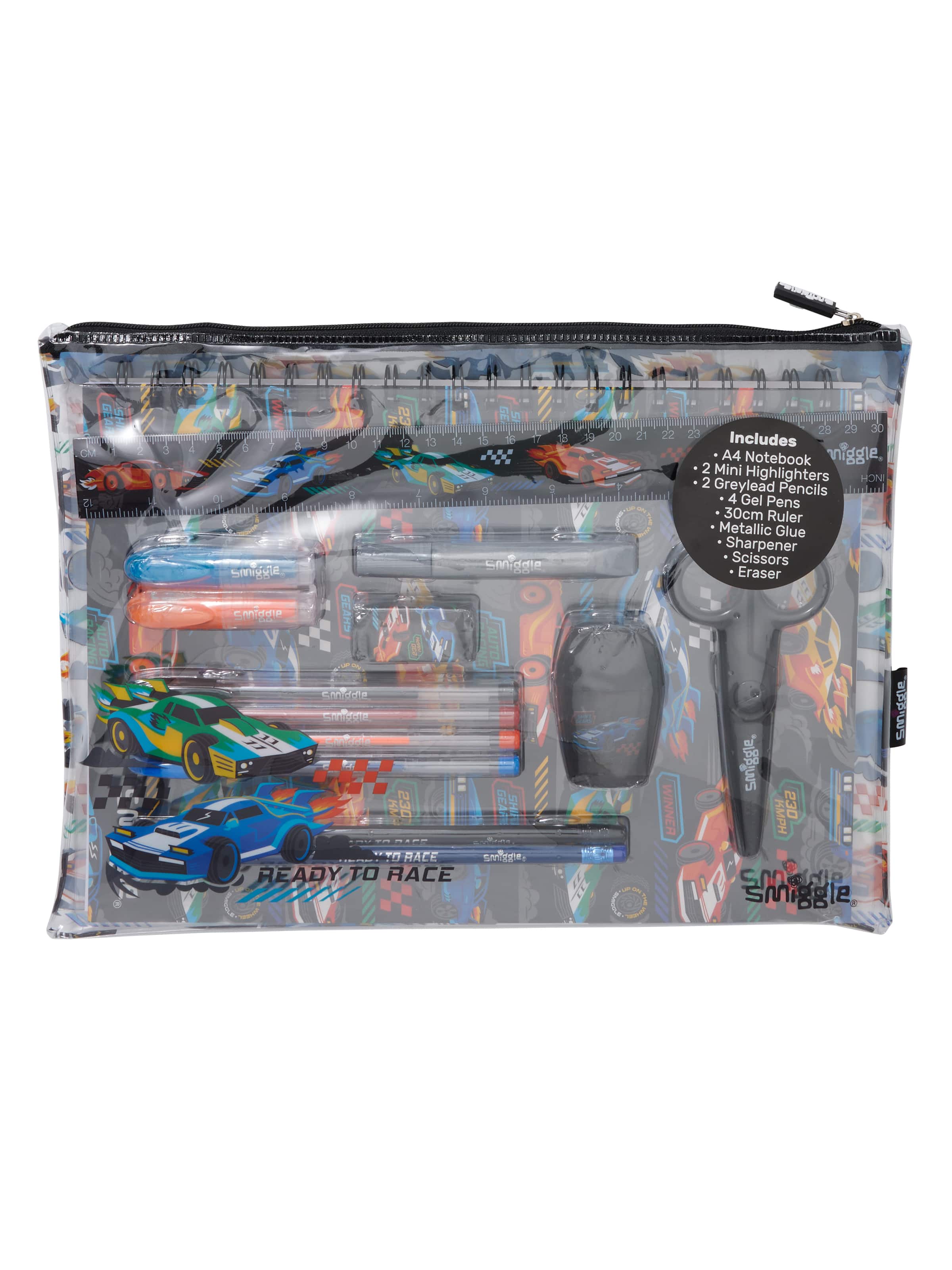 Image for Curious A4 Essentials Stationery Gift Pack from Smiggle