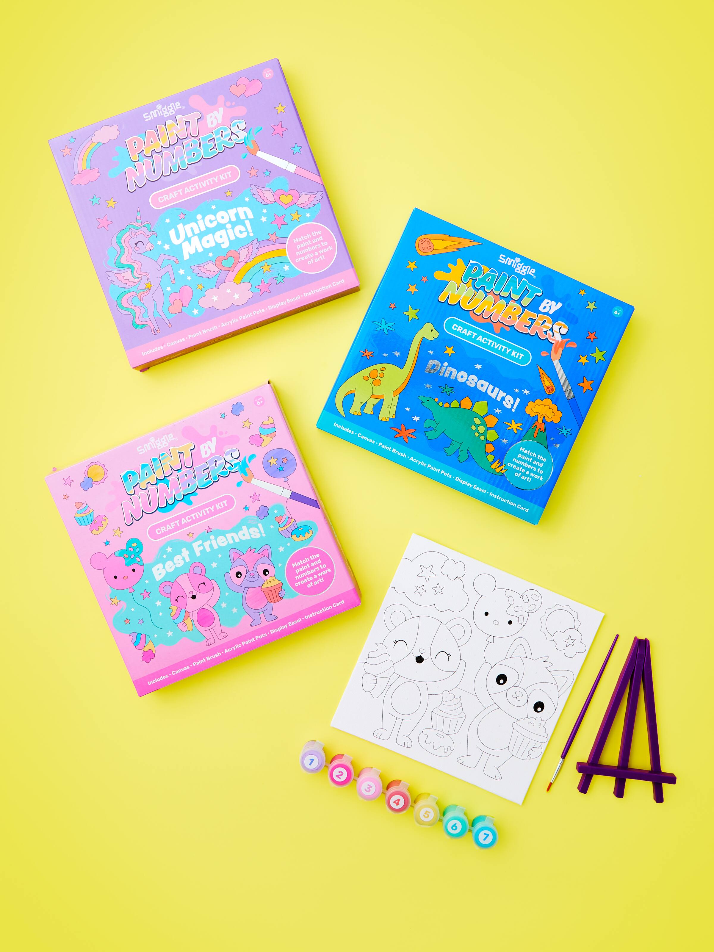 Image for Paint By Numbers Kit from Smiggle