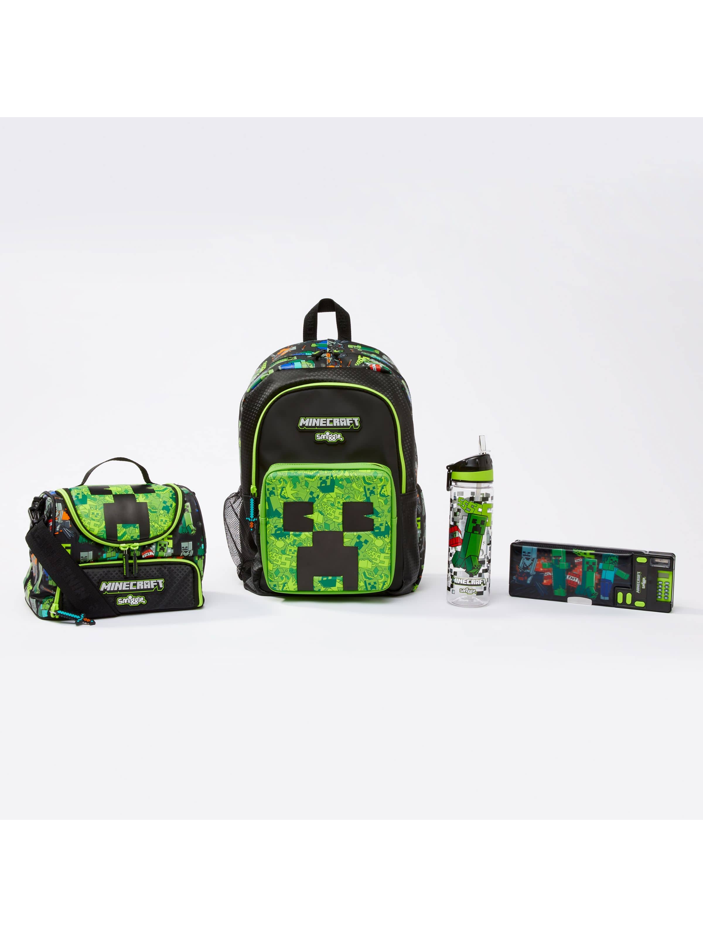 Minecraft Drink Up Plastic Bottle 4 Piece Bundle