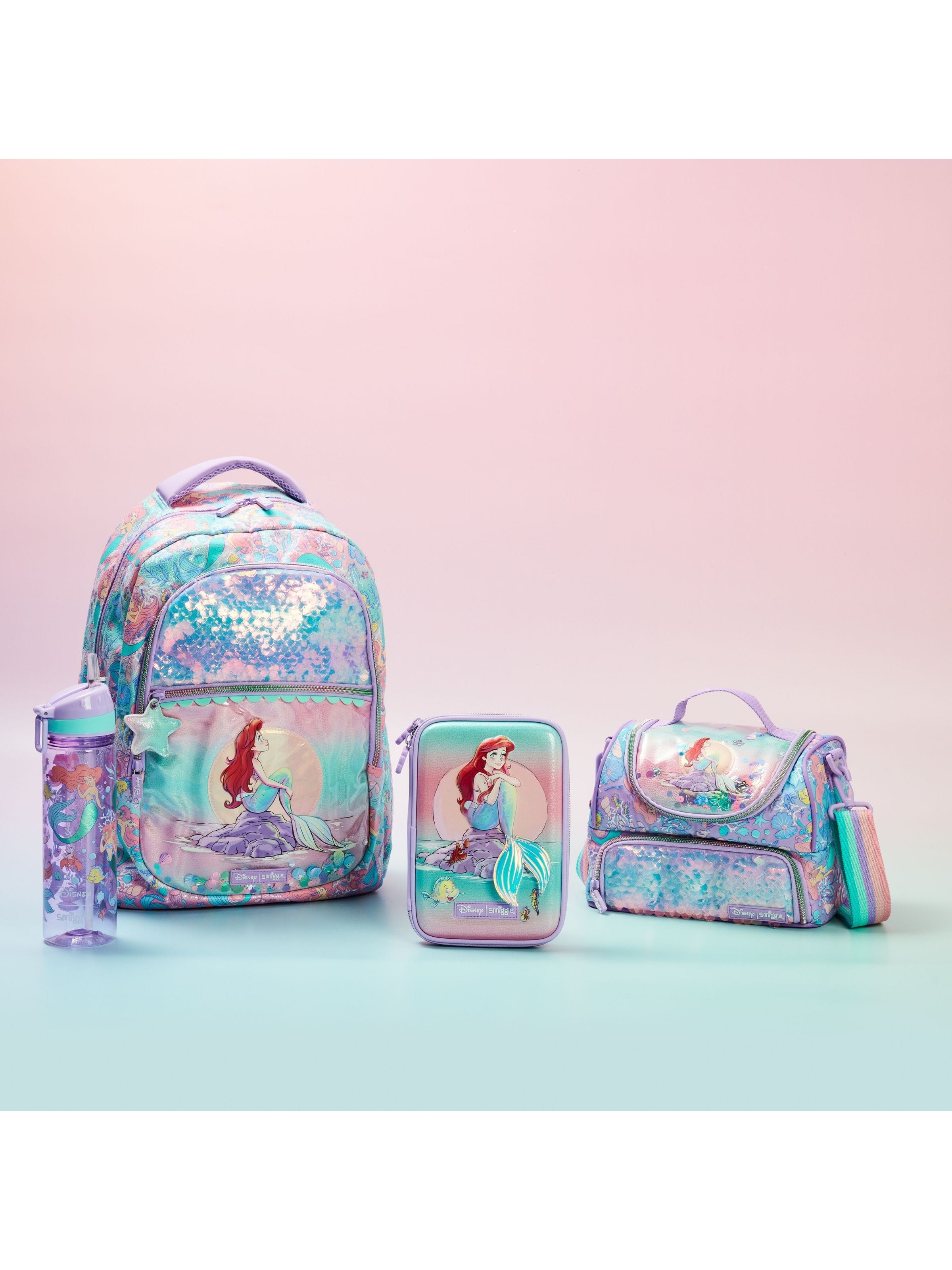Disney Princess Essential Hardtop Pencil Case Bundle
