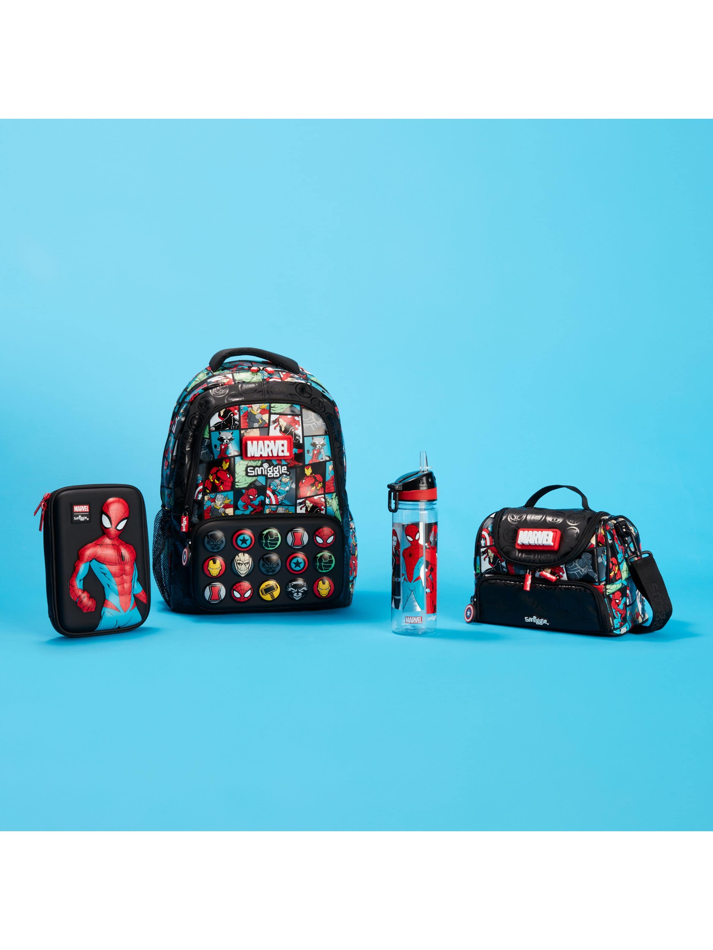Marvel Essential Hardtop Pencil Case Bundle