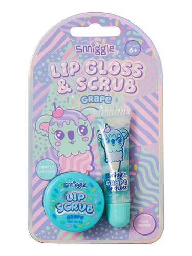 Lip Gloss And Lip Scrub Gift Set                                                                                                
