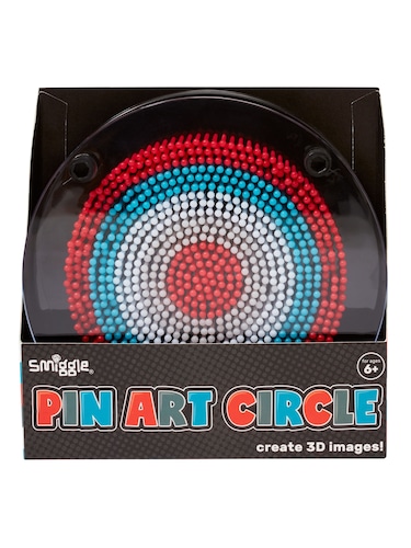 Rainbow Circle Pin Art                                                                                                          