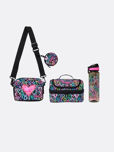 I Heart Smiggle 3 Piece Shoulder Bag Bundle                                                                                     