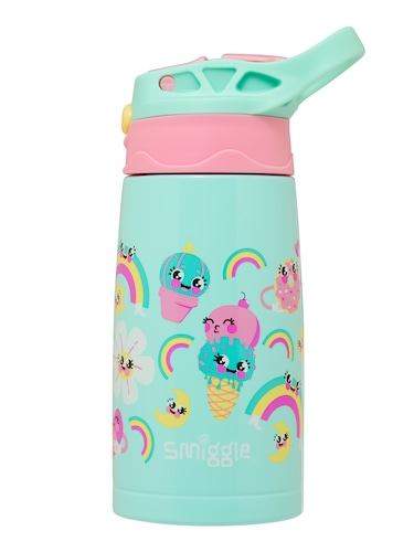 Movin' Junior Stainless Steel Flip Drink Bottle 400Ml                                                                           