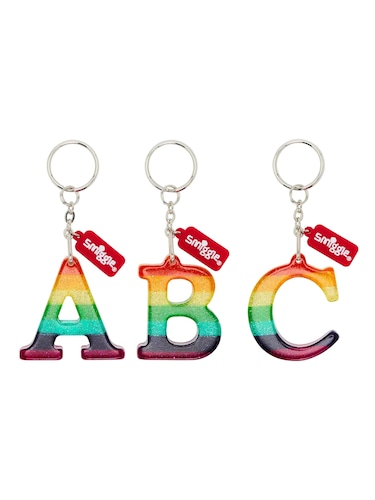 Rainbow Alphabet Keyring                                                                                                        