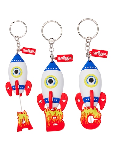 Rocket Alphabet Keyring                                                                                                         