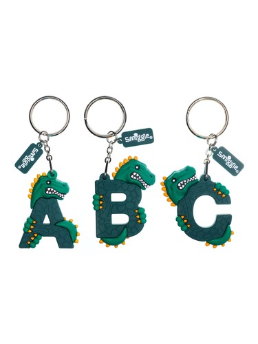 Dino Scented Alphabet Keyring                                                                                                   