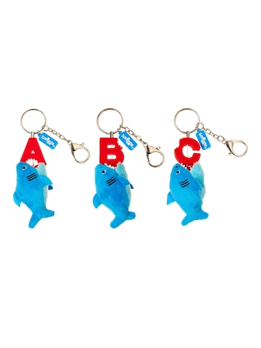 Bite Me Shark Alphabet Keyring                                                                                                  