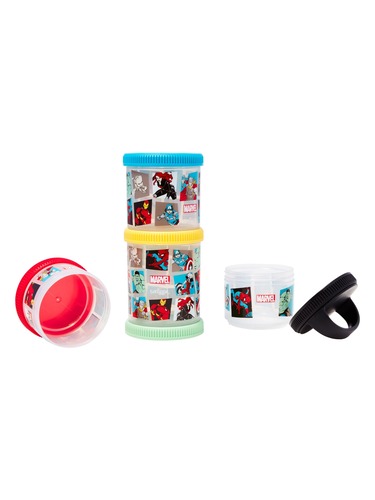 Marvel Snack Stack Containers                                                                                                   