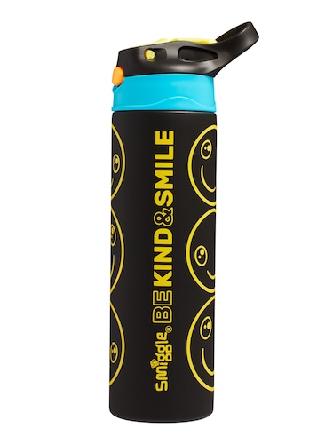 Be Kind & Smile Insulated Stainless Steel Flip Soft Touch Drink Bottle 520Ml                                                    