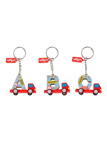 Wheelie Truck Alphabet Keyring                                                                                                  