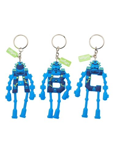 Bendy Robot Alphabet Keyring                                                                                                    