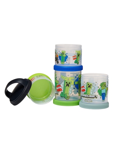 Minecraft Snack & Stack Containers                                                                                              