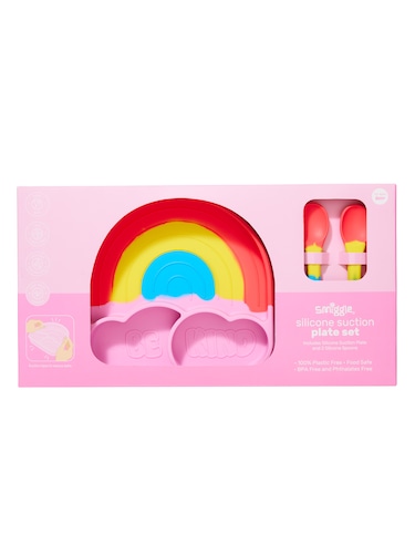 Big Dreams Silicone Food Plate Set                                                                                              